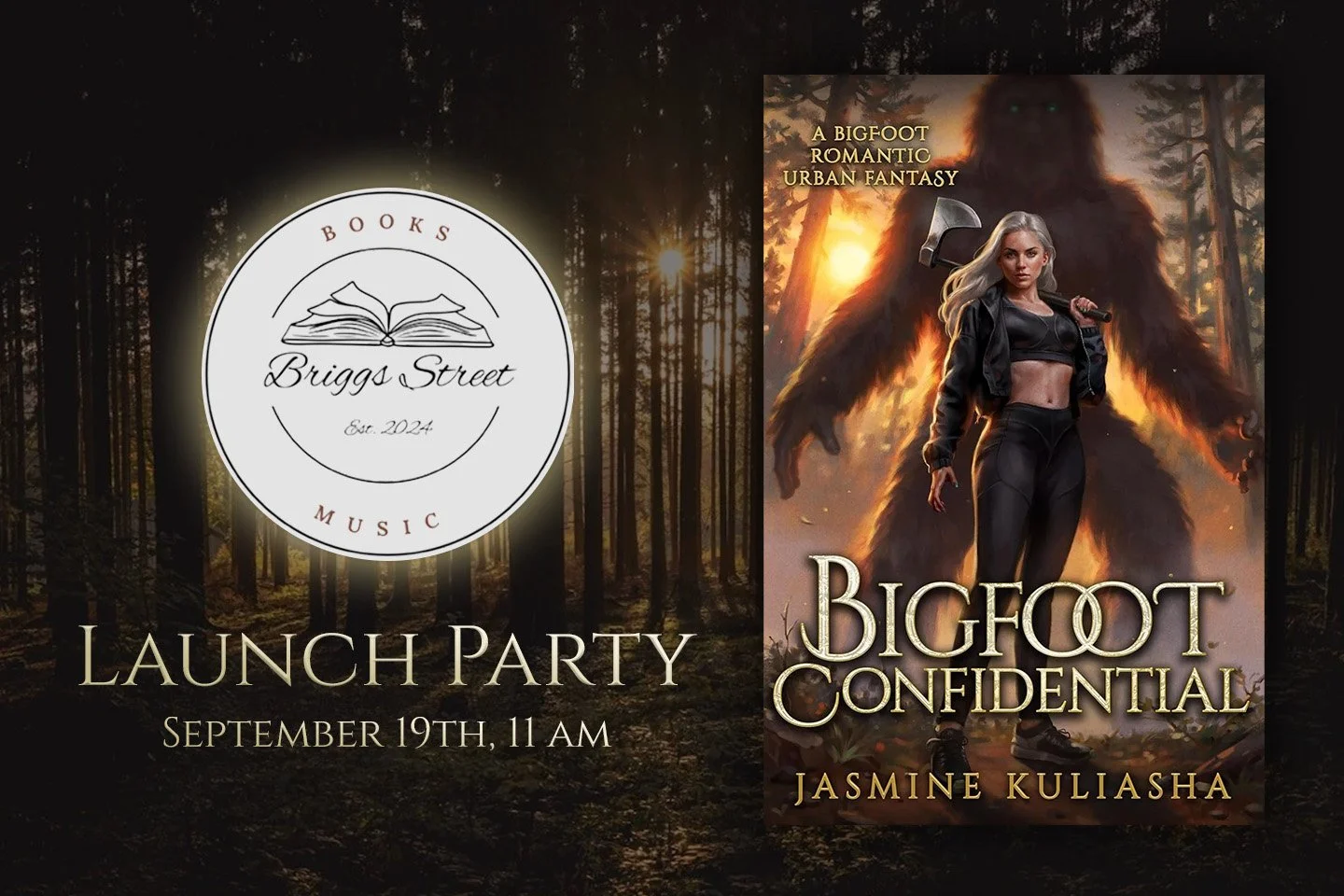 Book Launch Party at Briggs Street Books
