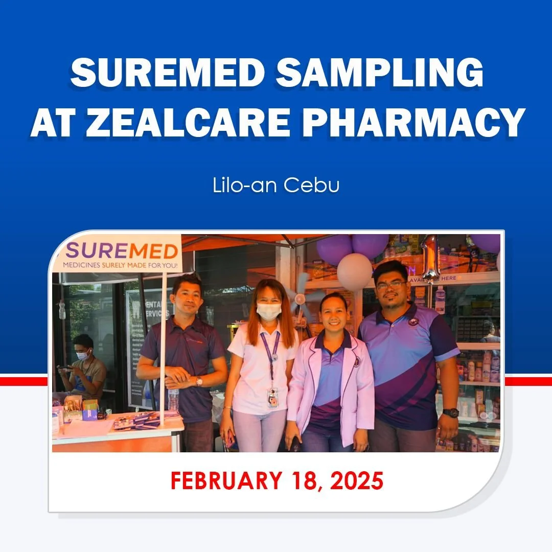 Pharmaplus conducted a Suremed product sampling in celebration of ZealCare Pharmacy’s 1st Anniversary
