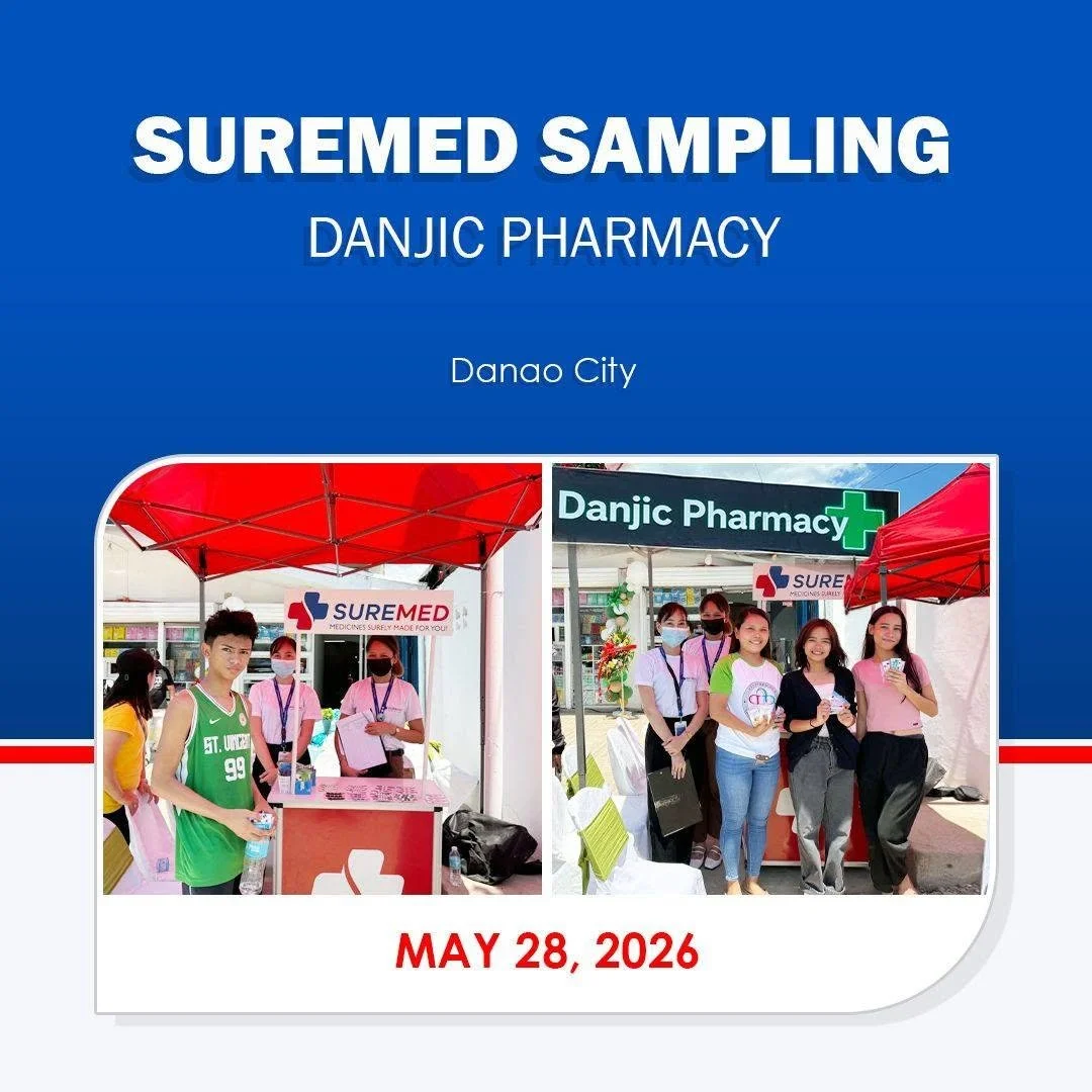 Pharmaplus proudly participated in the reopening celebration of Danjic Pharmacy by offering free Suremed product samples to customers and community members
