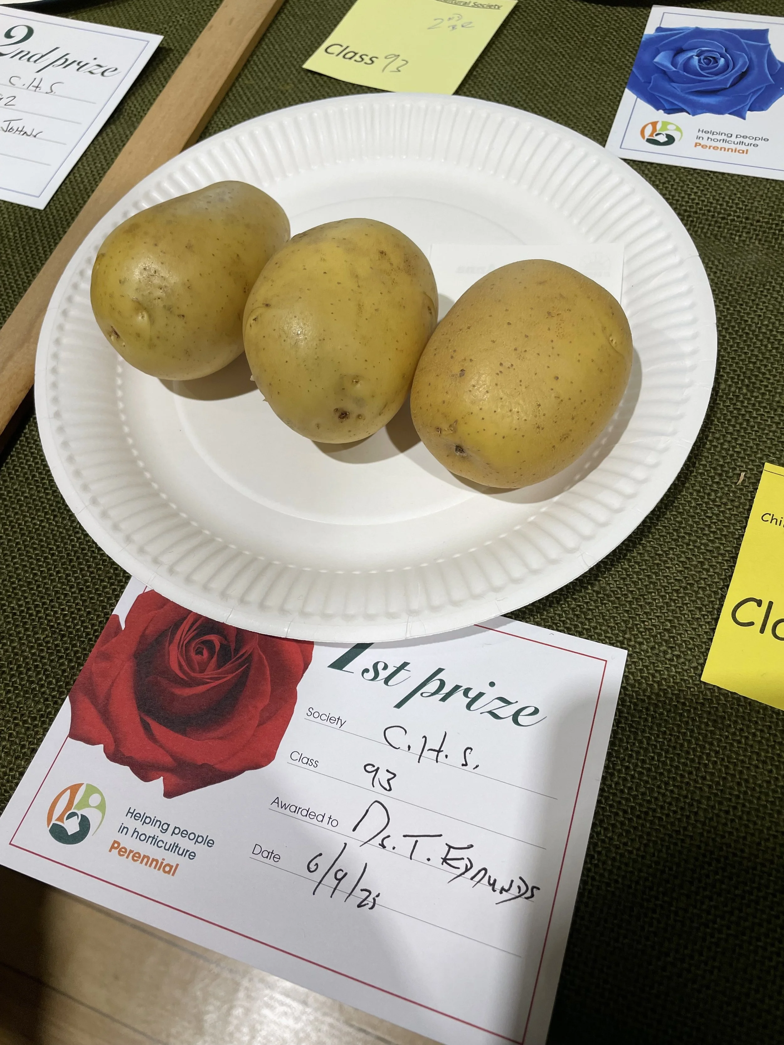 1st prize potatoes 2025