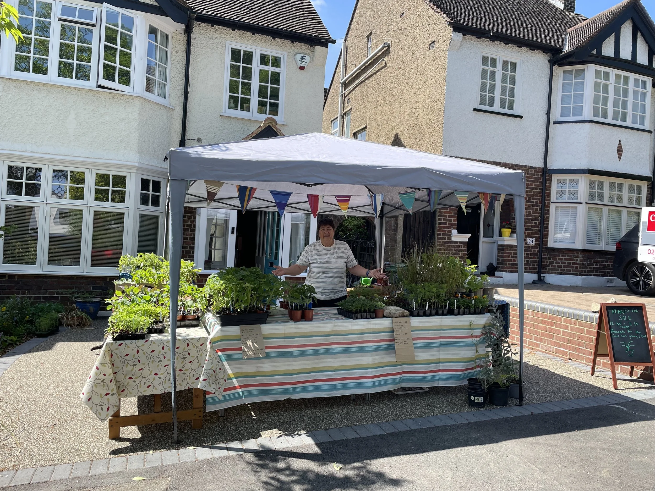 First May plant sale 