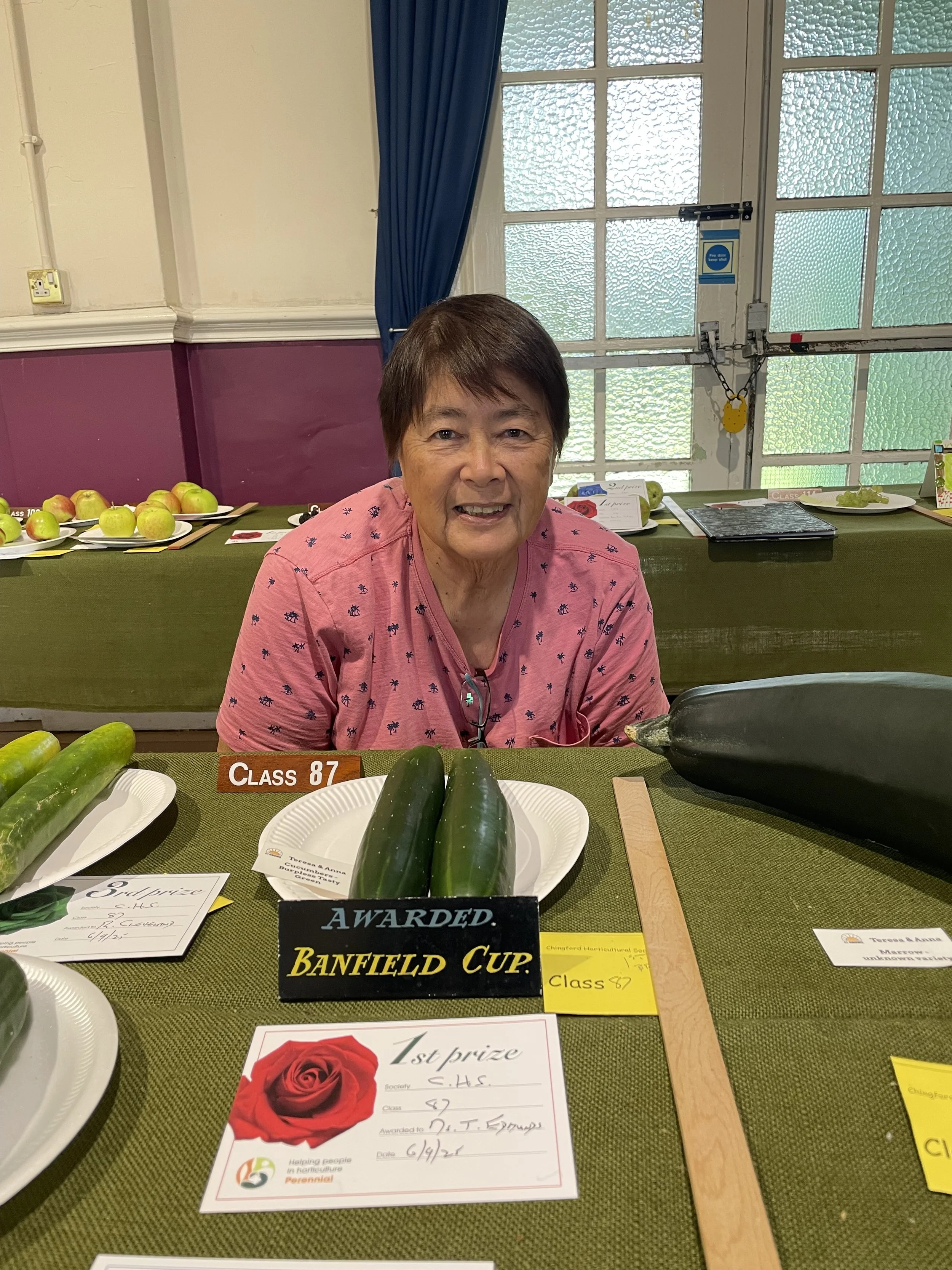 Winning cucumber 2025