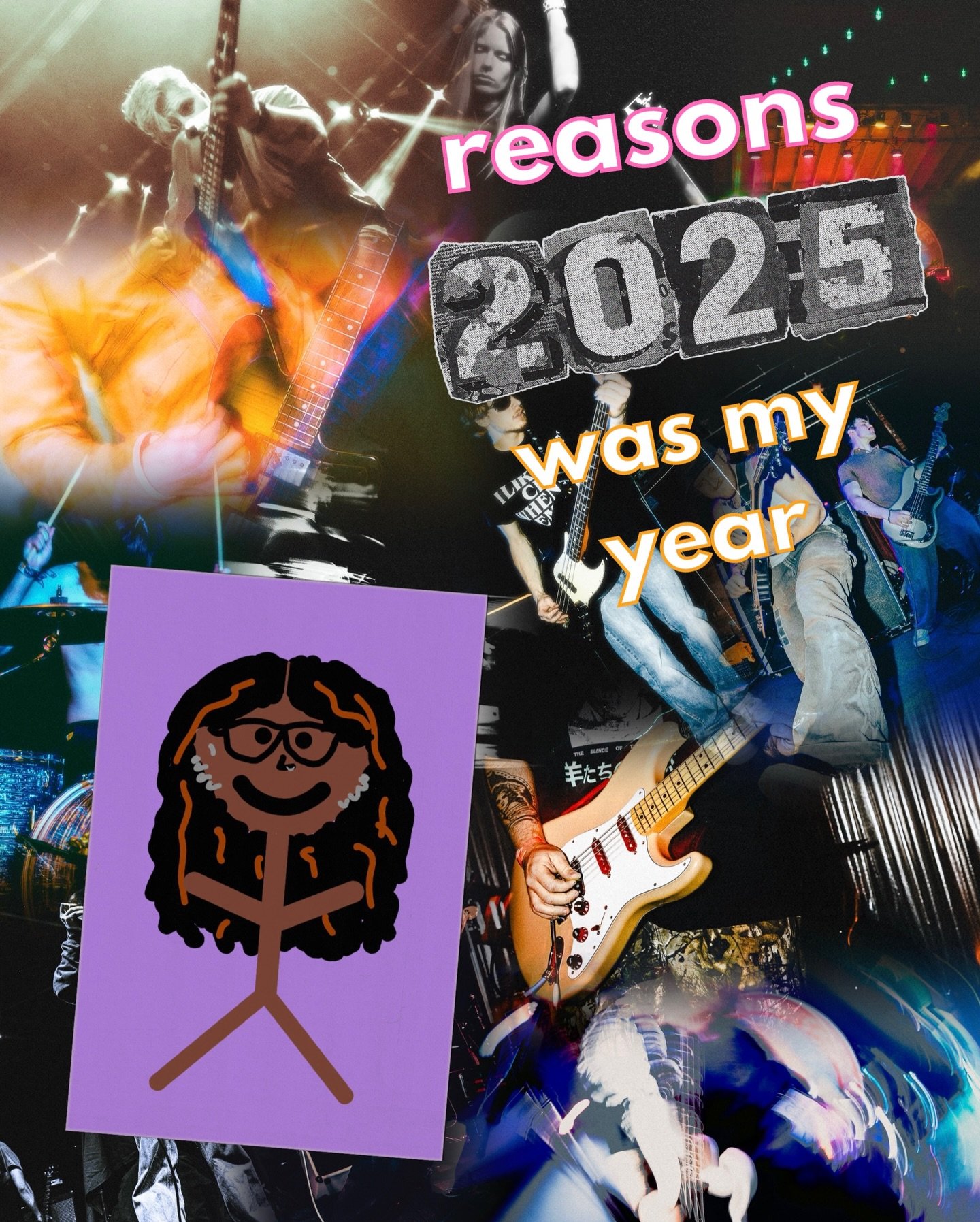 There have been a lot of highs and lows, but here are a few reasons I can confidently say 2025 was my year. And while it was a great one, I refuse to let this be where I peak. 

Thank you to everyone who has supported me in any way this year. Huge sh