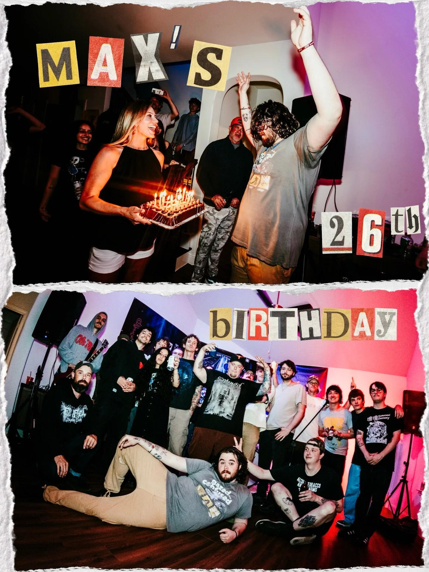 MAX&rsquo;S 26TH BIRTHDAY BASH! (feat. some very cool bands)

@tealskytheband 
@spurred817 
@toothpick.tx 
@heavytripband 
@whipwrecktx 
@mx.red762