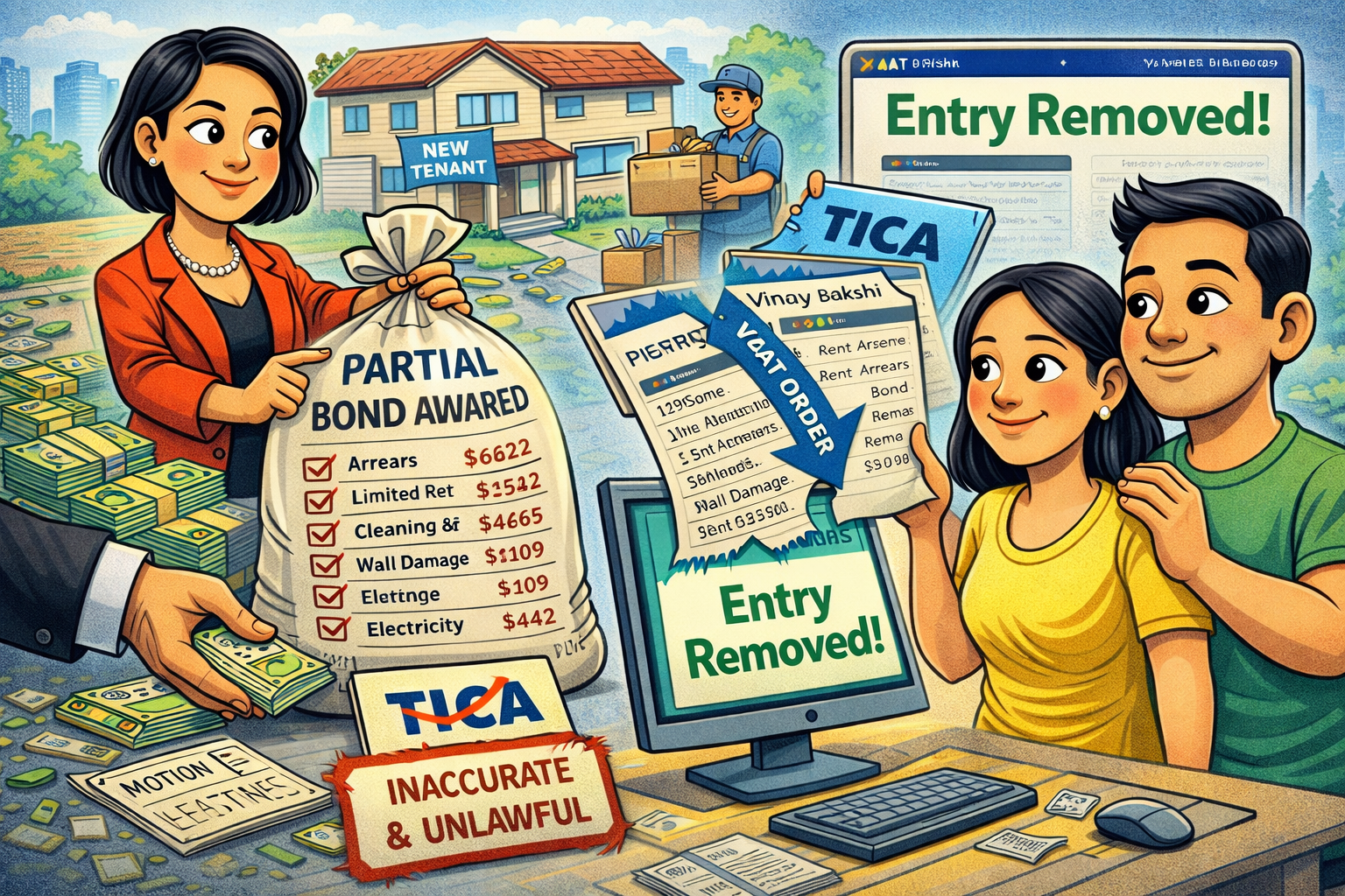 Bond &amp; Compensation Claim &amp; TICA Listing