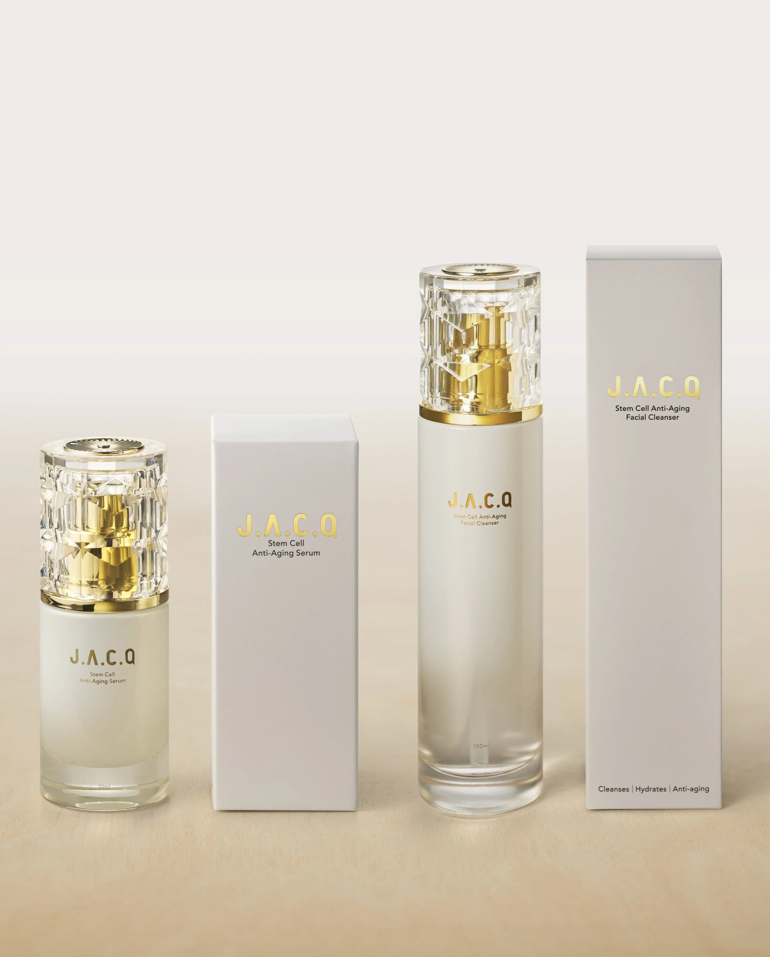 Stem Cells Anti-Aging Serum + Facial Cleanser Set