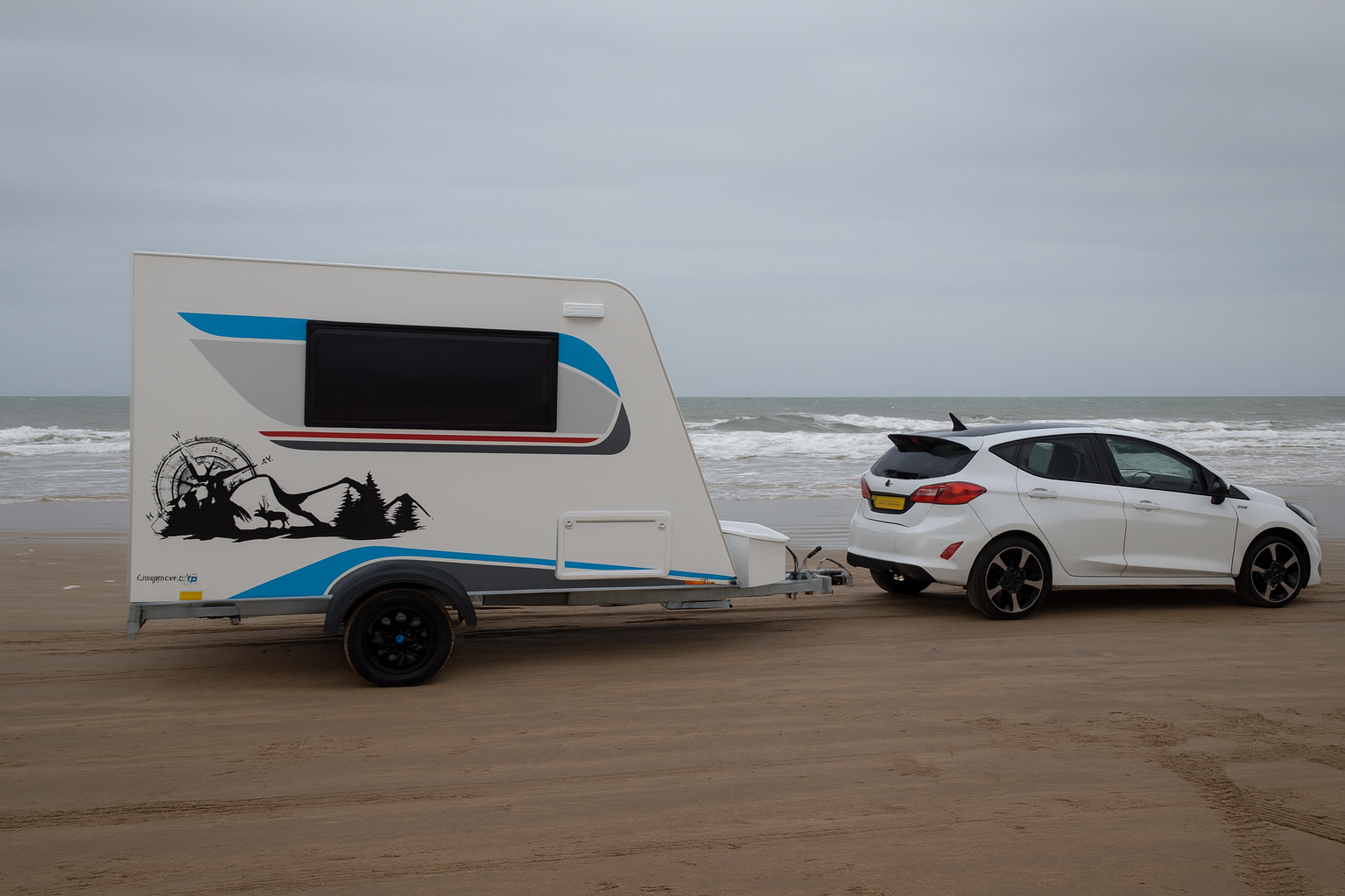 Campmaster Duo Beach Towing Ford Fiesta