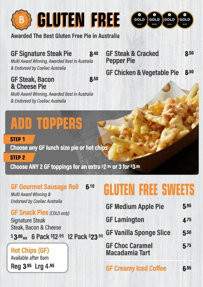 Gluten Free Pies — Beefy's