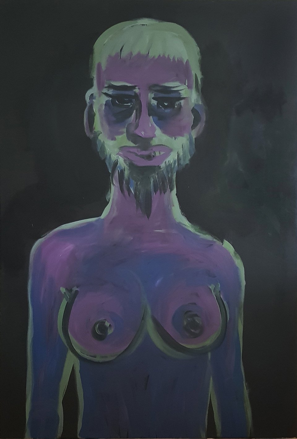 Being I 100 x 150 cm I Acryl auf Leinwand I 2020
