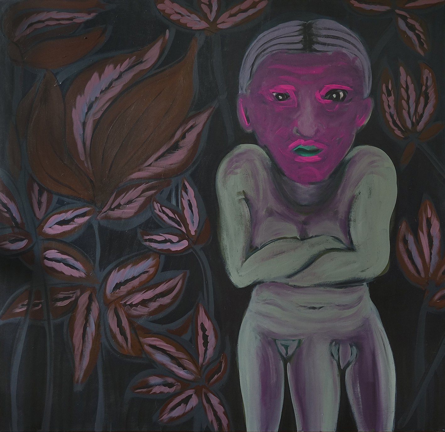 Gender Ghost l 160 x 160 cm l Acryl auf Leinwand I 2019