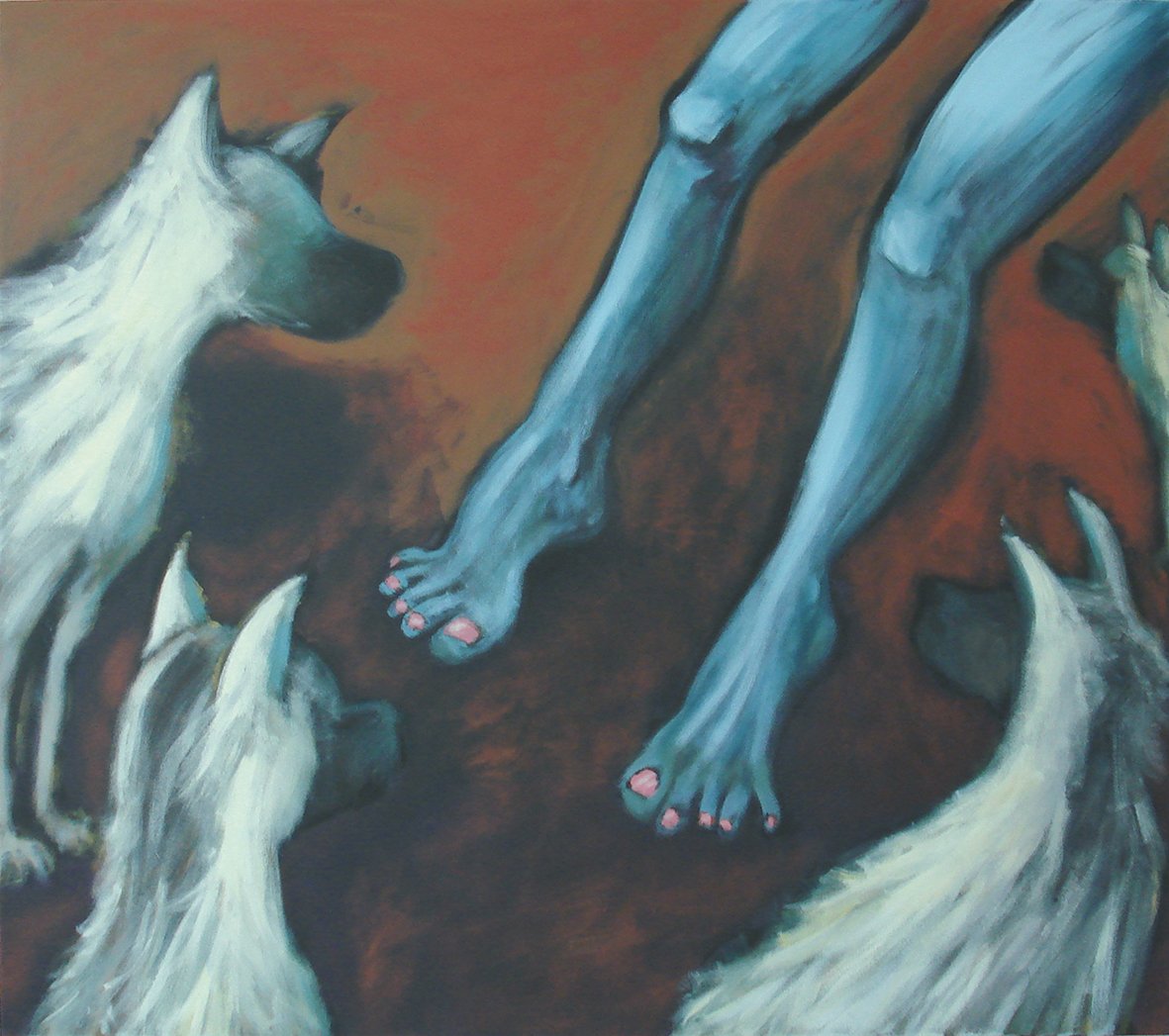 o.T. I l 170 x 160 cm l Acryl auf Leinwand I 2007