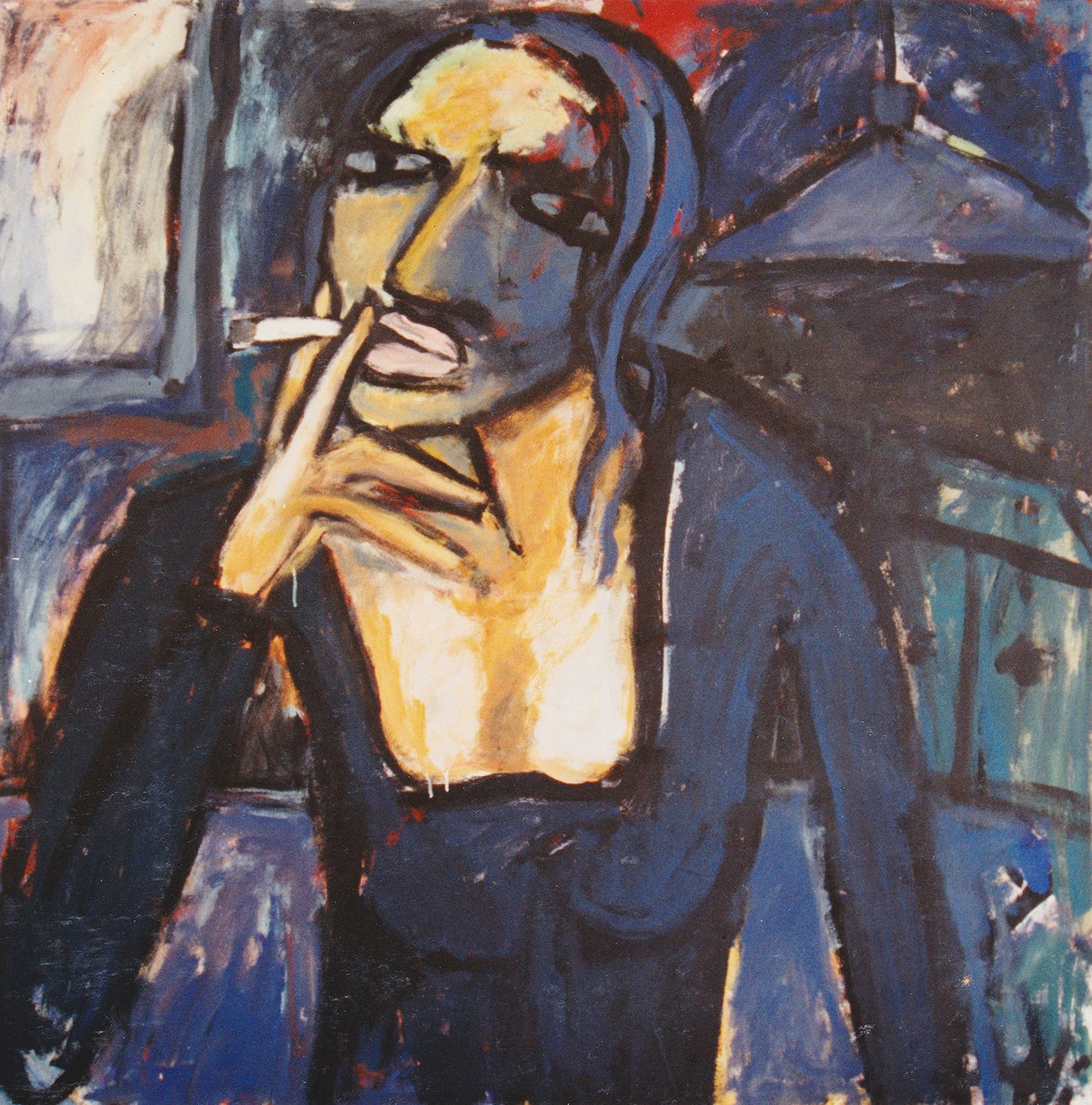 Frau 1 l 160 x 150 cm l Acryl auf Leinwand I 1993