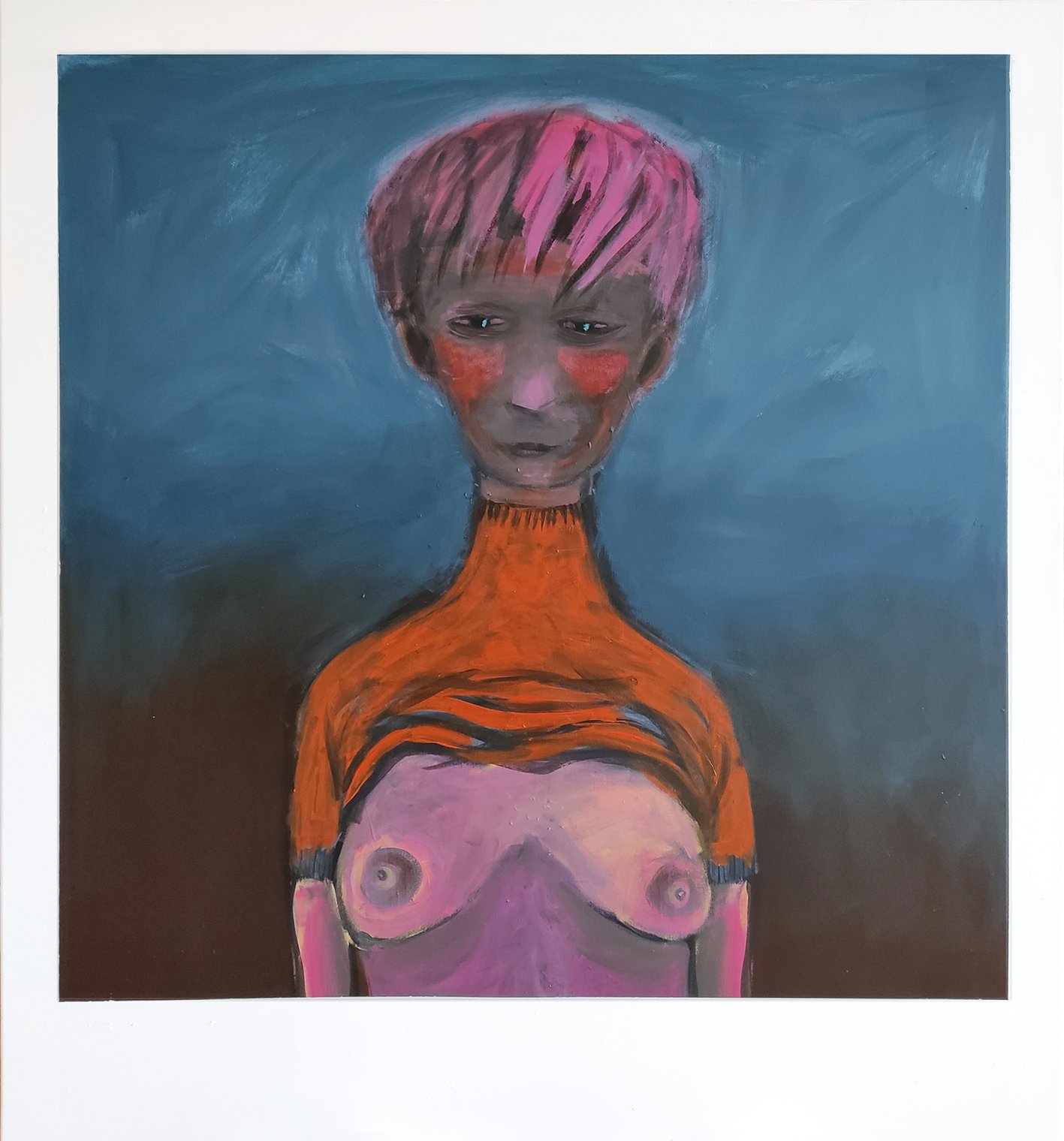 Shame on U – The Polaroid I 135 x 150 cm I Acrylfarbe auf Leinwand I 2021