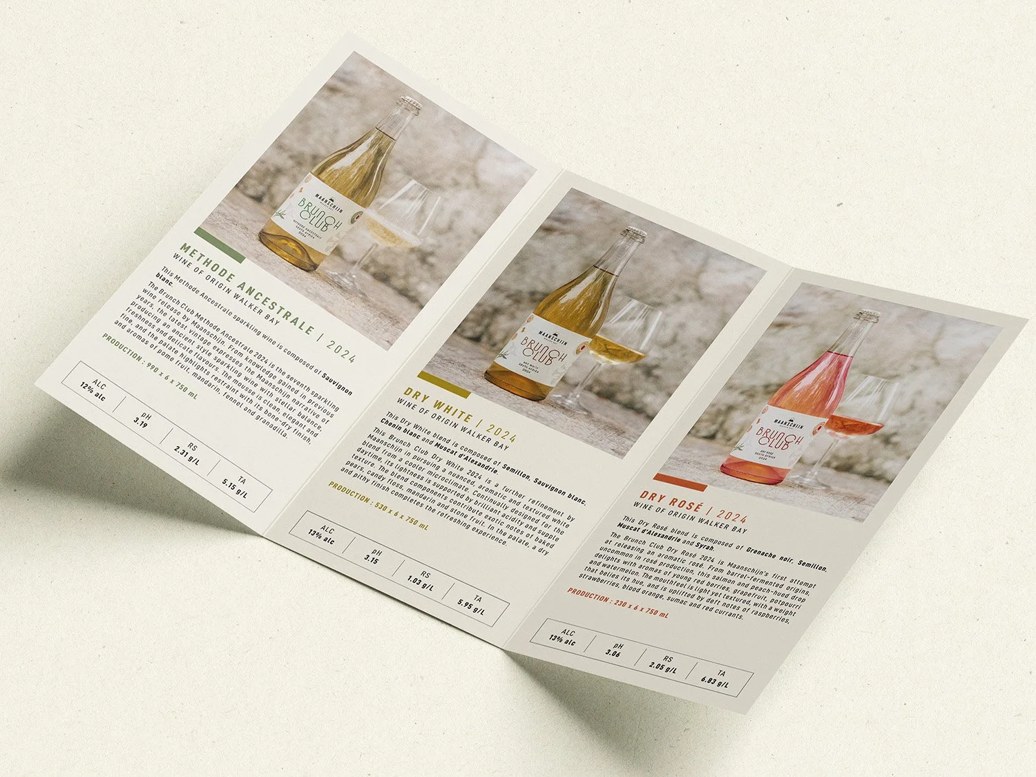 Maanschijn brunch club brochure