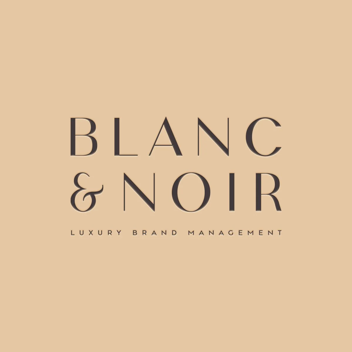 Blanc & Noir logo