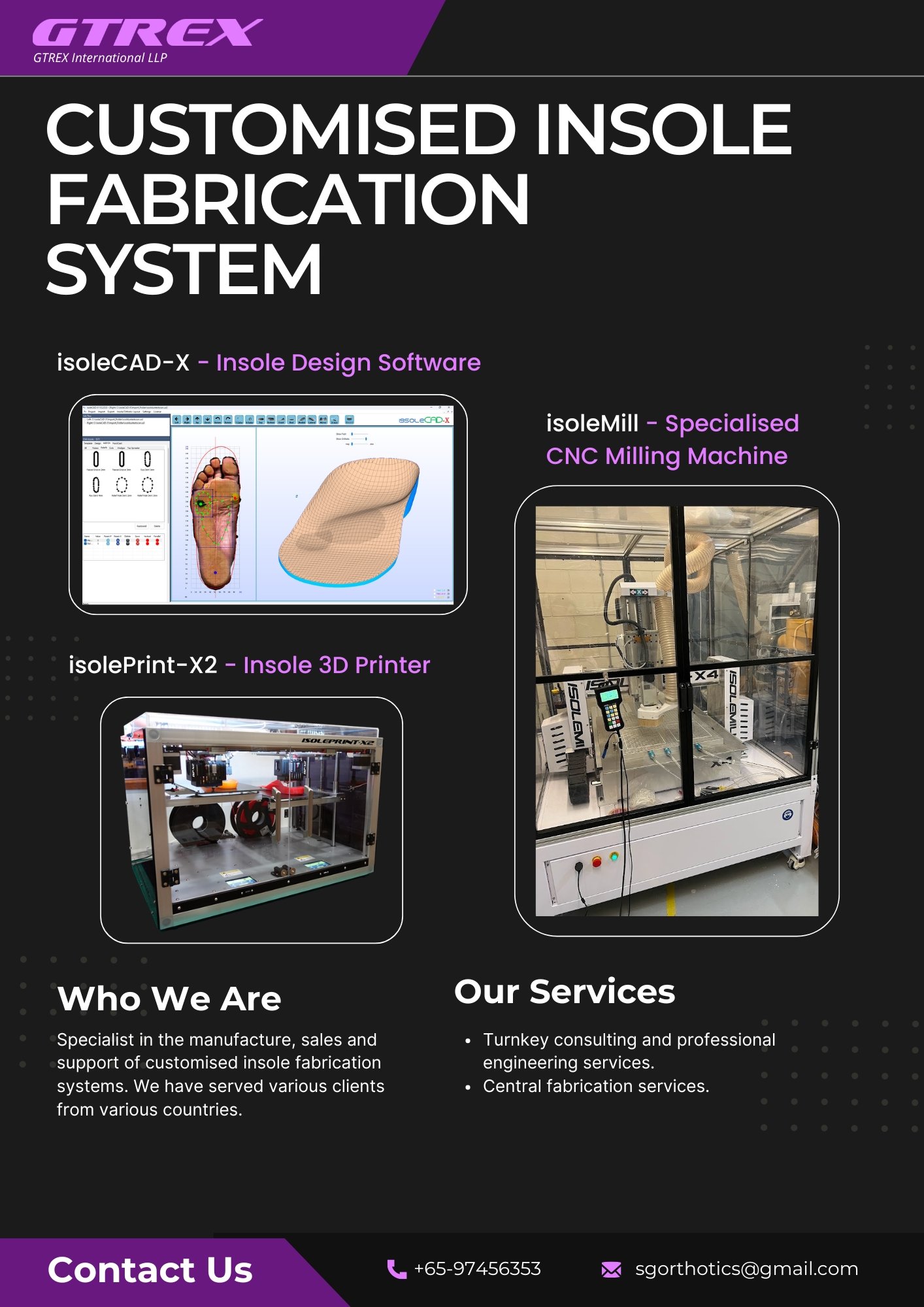 3D Foot Scanners, Foot Pressure Plate, Insole Design/Shoe Last CAD ...