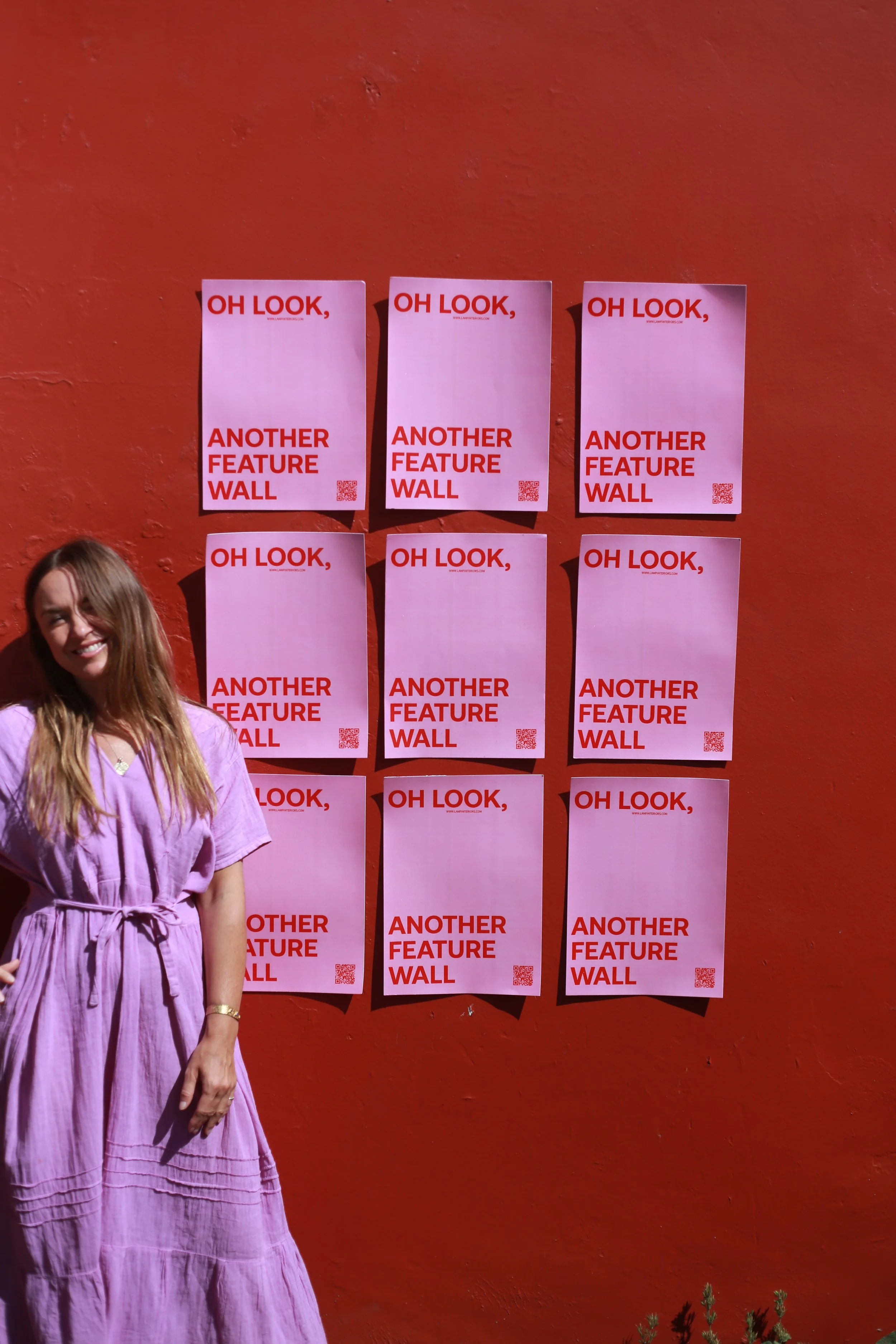 atriona Mills LAMP founder Oh Look Another Feature Wall campaign