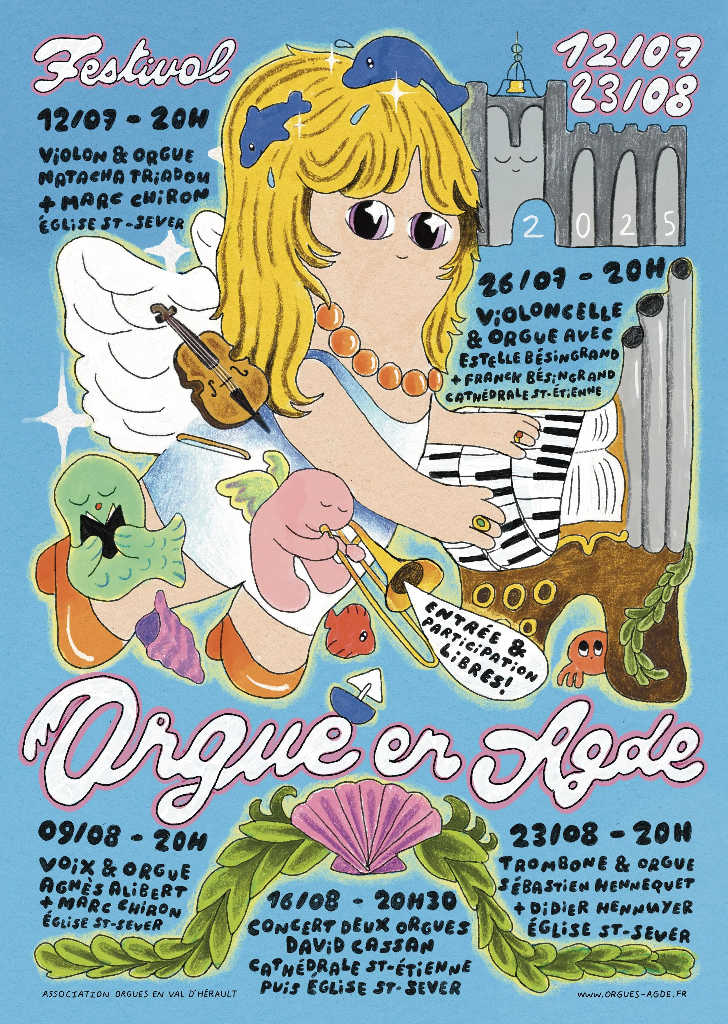 Poster for Orgue en Agde, France