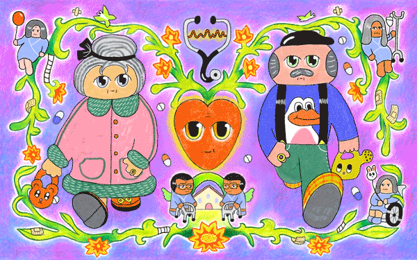 This is Life, self-initiated project exploring old age, enduring love, and caregiving 