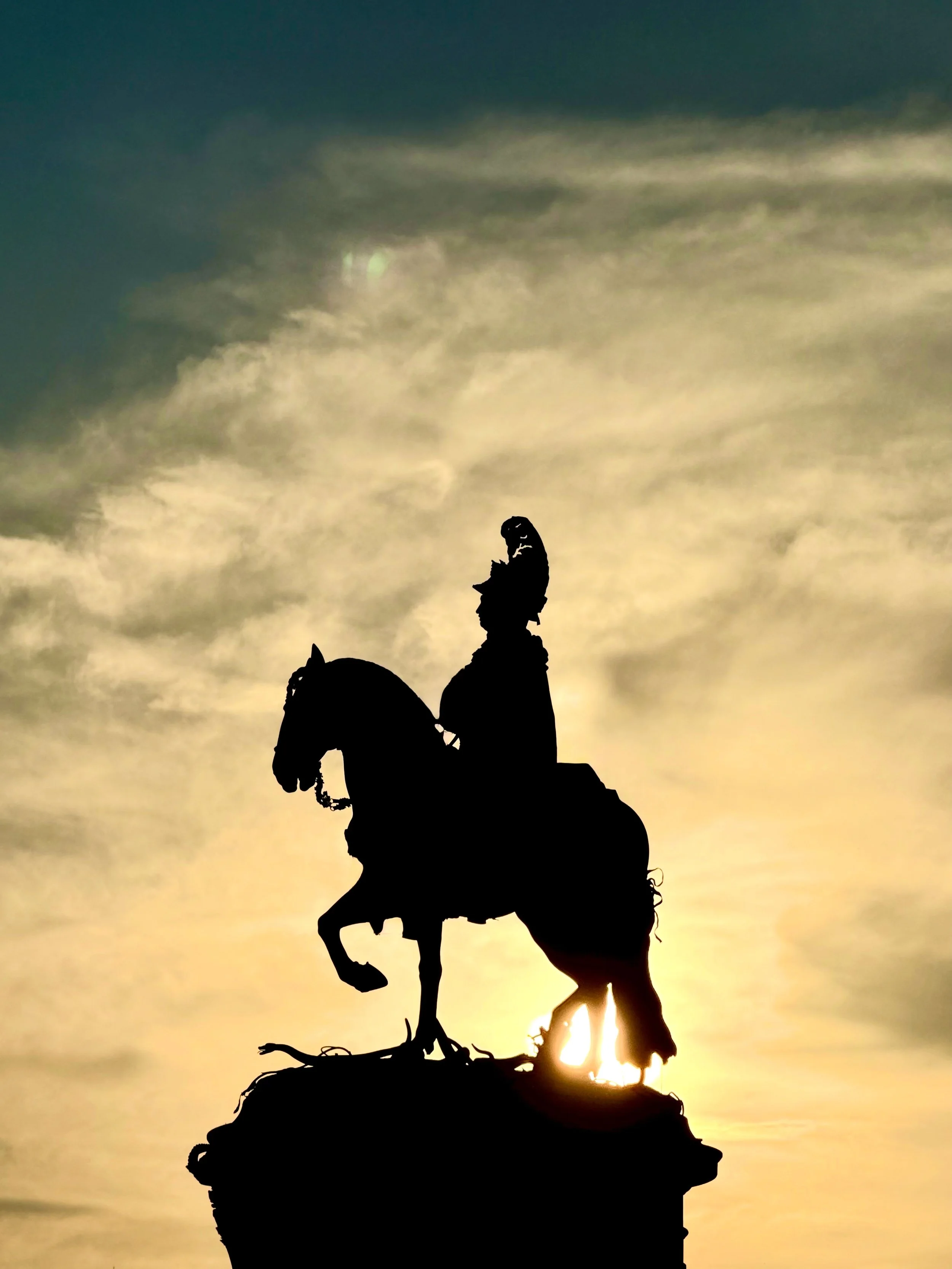 STATUE OF KING JOSE I - LISBON, PORTUGAL 