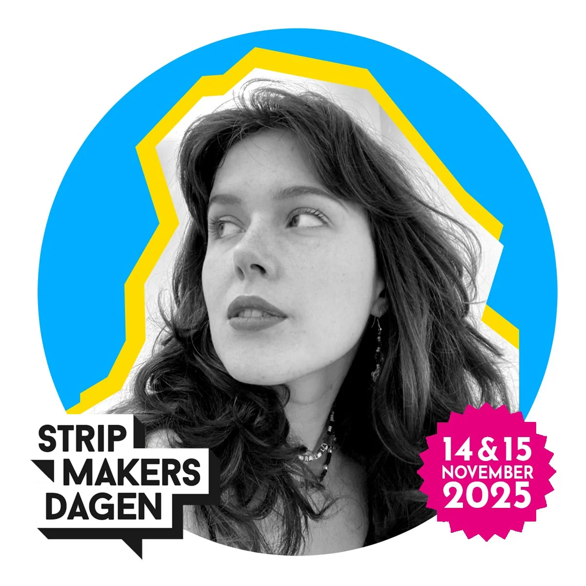 Nova de Hoo Portfoliomarkt Stripmakersdagen 2025 in Cacaofabriek Helmond