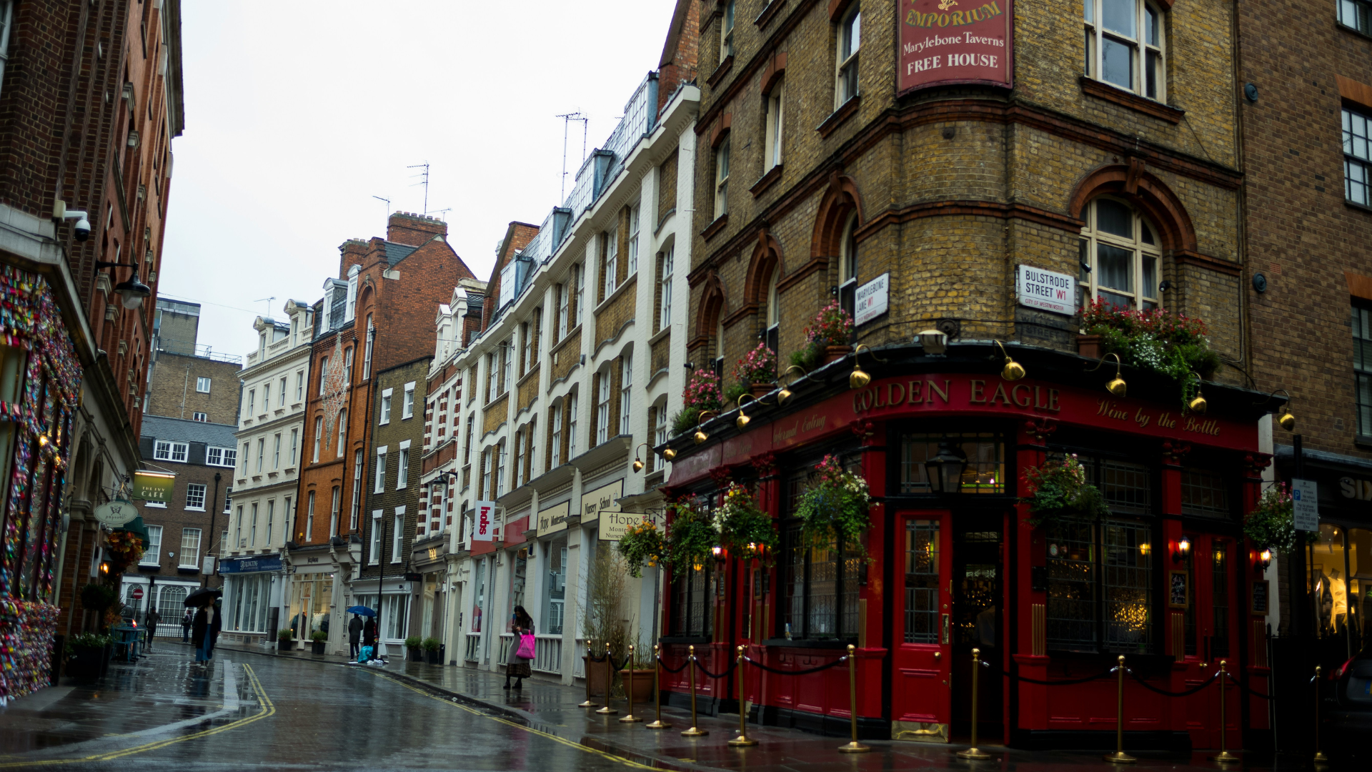 The Golden Eagle hospitality venue in West London. Image from Mia Jesus, Unsplash