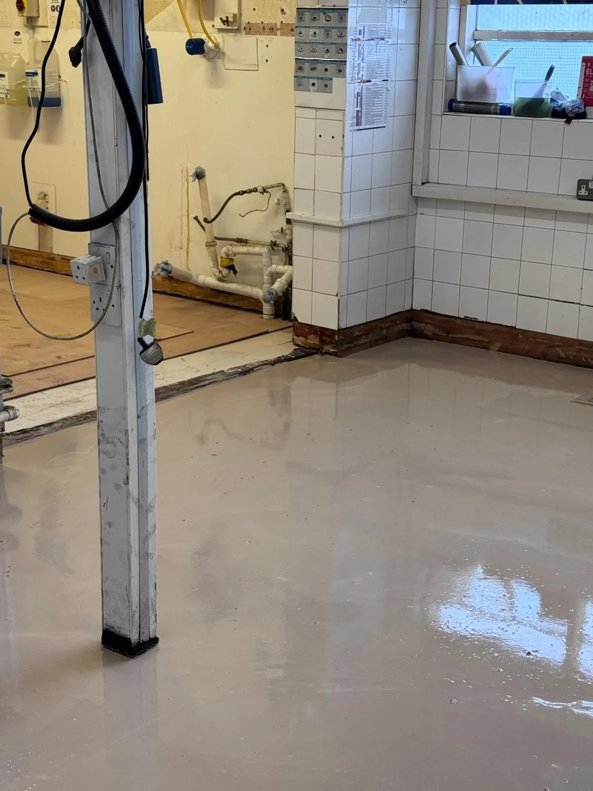 Kitchen Floor Replacement Surrey Restaurant