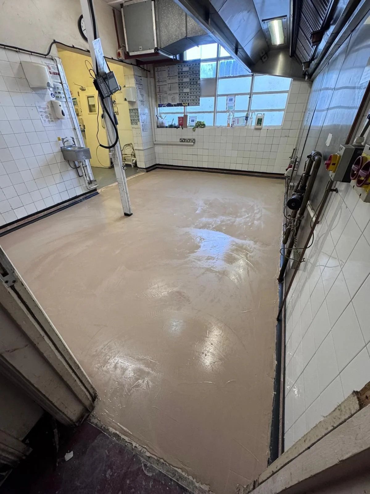 Image: Altro Strong Hold applied