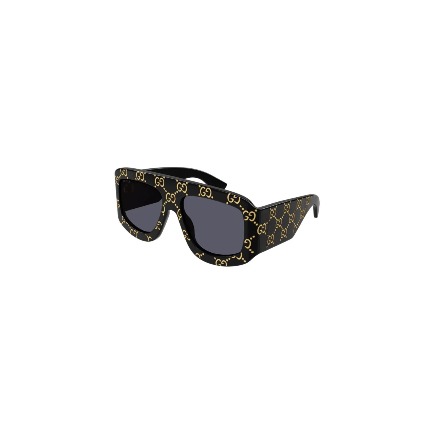 GUCCI GG0583S 004 55 19 Black/Gray Marble Brown Lens Sunglasses Amazon.com: Gucci Grey Rectangular Men main image 4