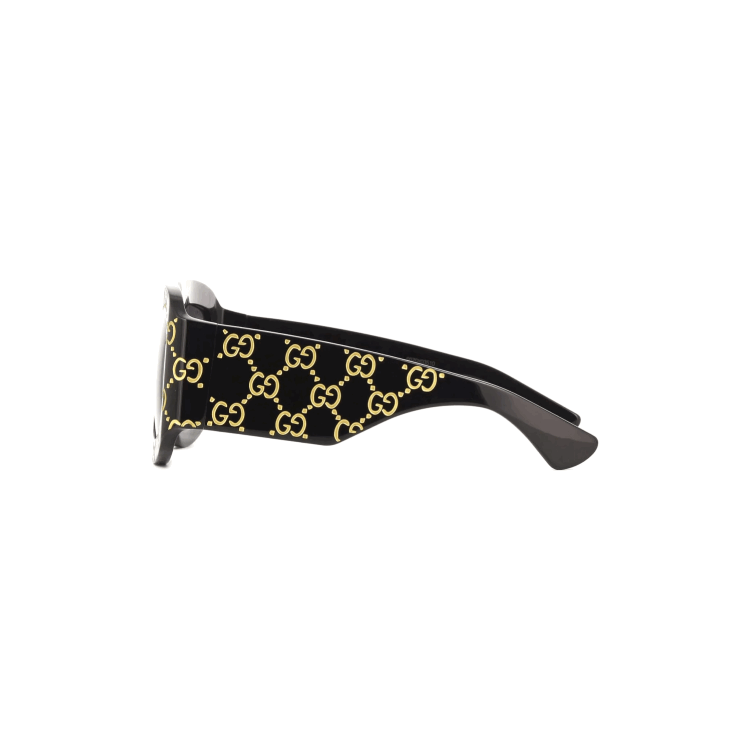 GUCCI GG0583S 004 55 19 Black/Gray Marble Brown Lens Sunglasses Amazon.com: Gucci Grey Rectangular Men main image 3