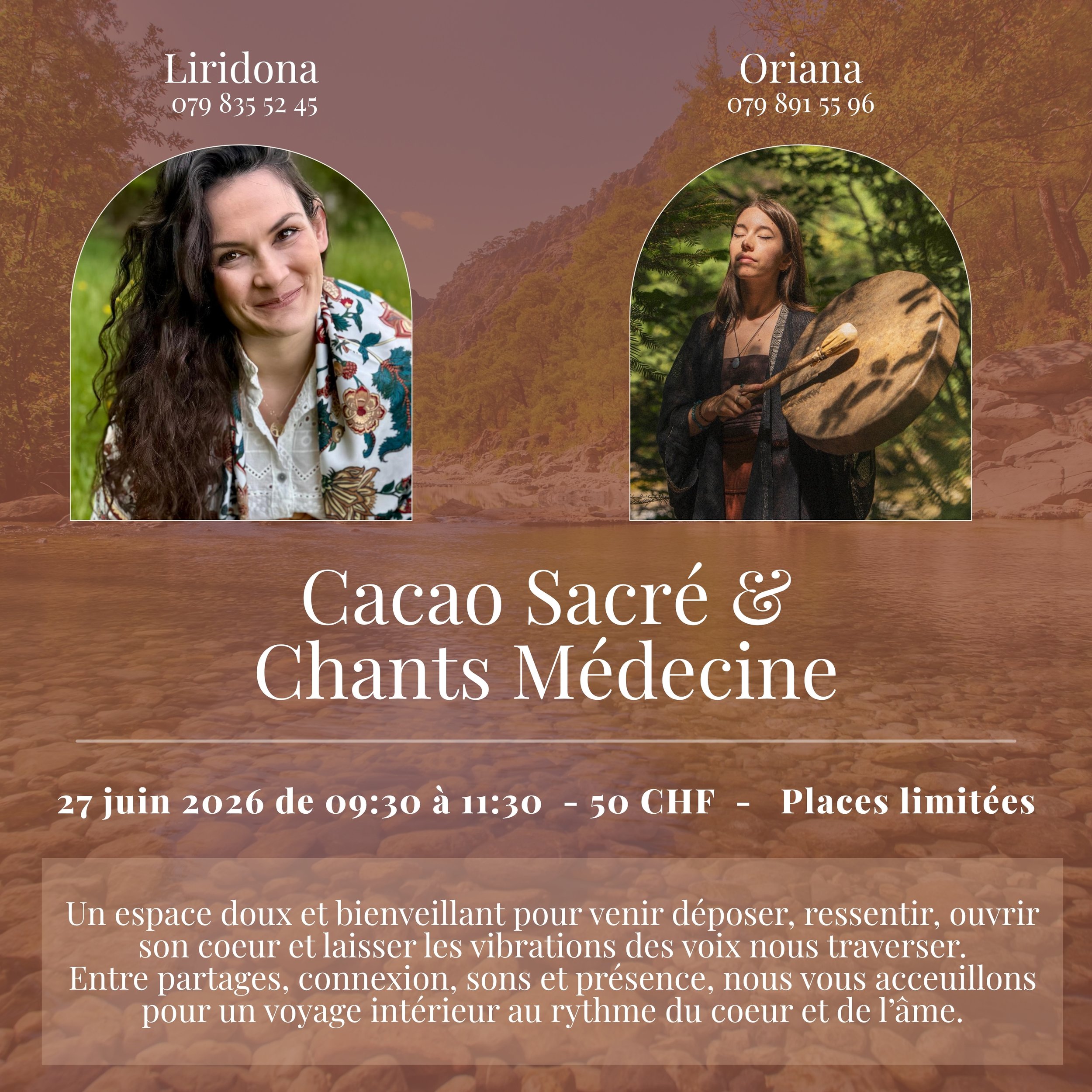 Cacao sacré et chants médecine