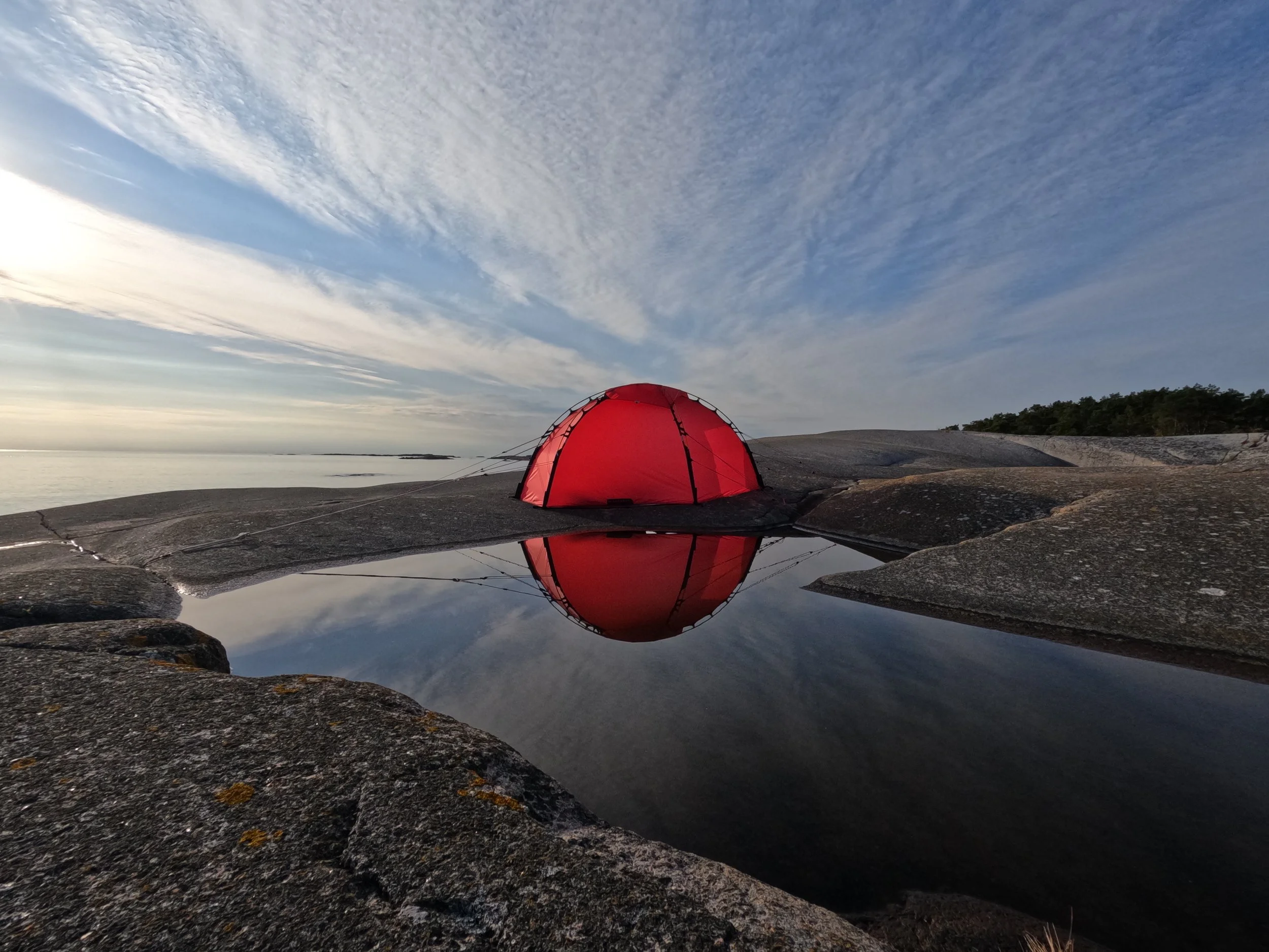 Reflektioner från ett tält.JPG