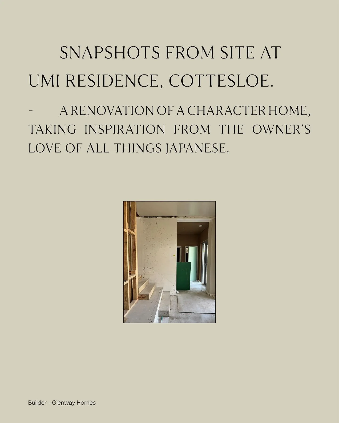 A few shots from the camera reel over the last month. Very exciting to see this renovation coming along.