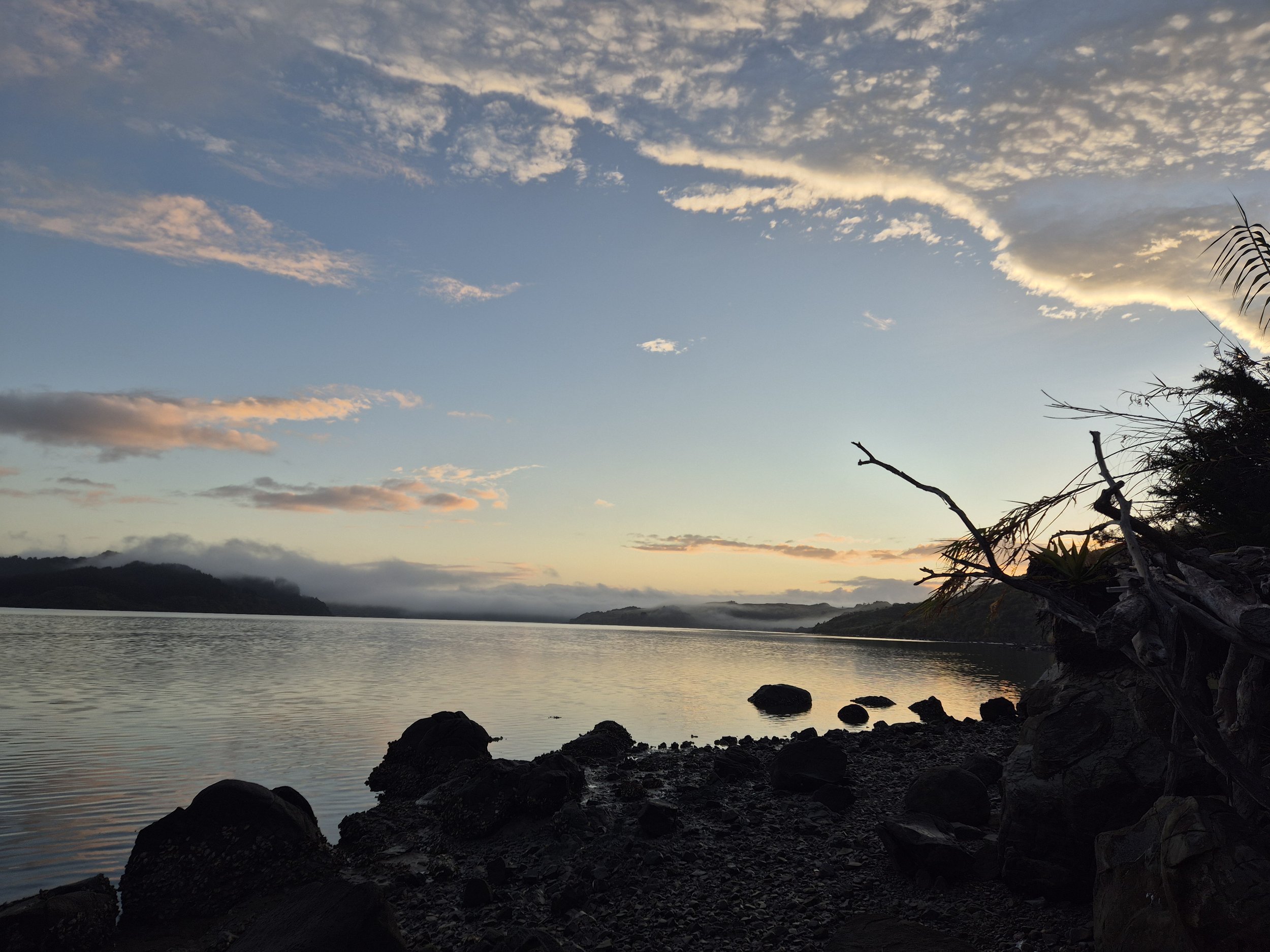 Enjoy an evening admiring the Hokianga Harbour