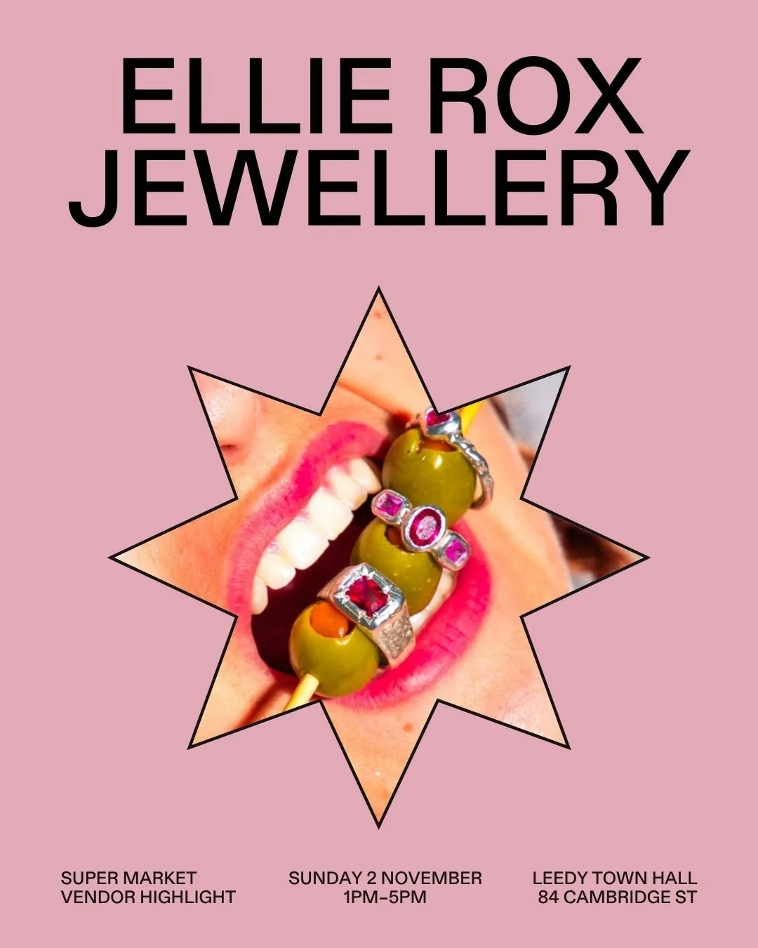 Super excited to be at @su__per__market next weekend!! π