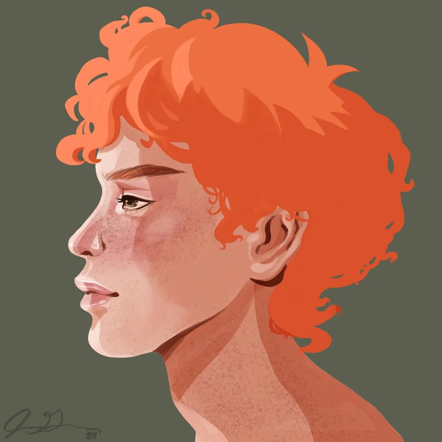 Hi! 👀

I know I fell behind in drawlloween (I knew I would haha) but I have been creating! I&rsquo;ve been experimenting with drawing using form rather than lines and I&rsquo;ve been enjoying the outcome! I&rsquo;m also getting through a cold that m