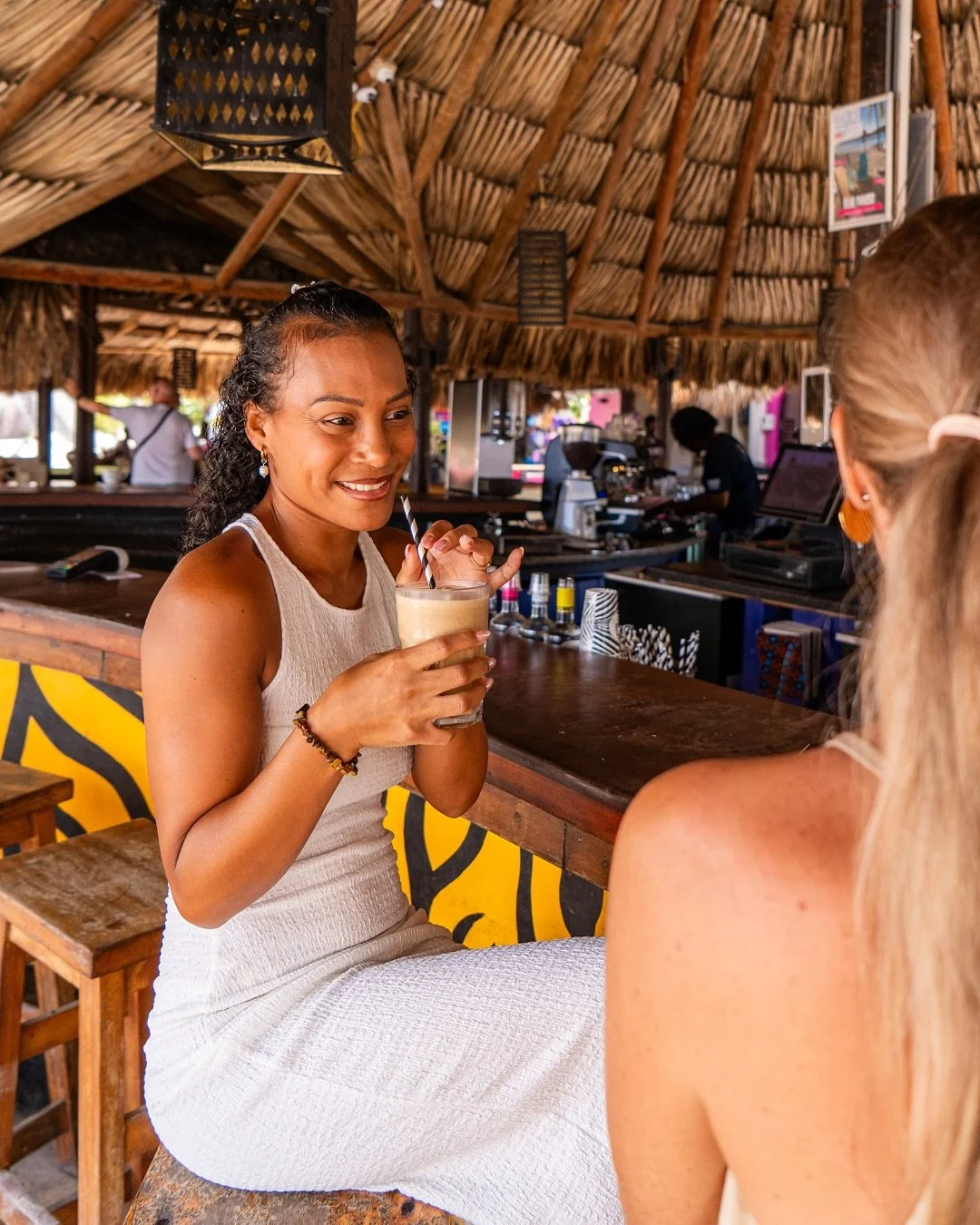 Come for the drinks, stay for the happy moments.

 #curacaoisland #curacao #beachlife #restaurant #beach #lifeisbetteronthebeach #dushi #brasabeer #zanzibarcuracao #janthielbeach #zanzibarbeach