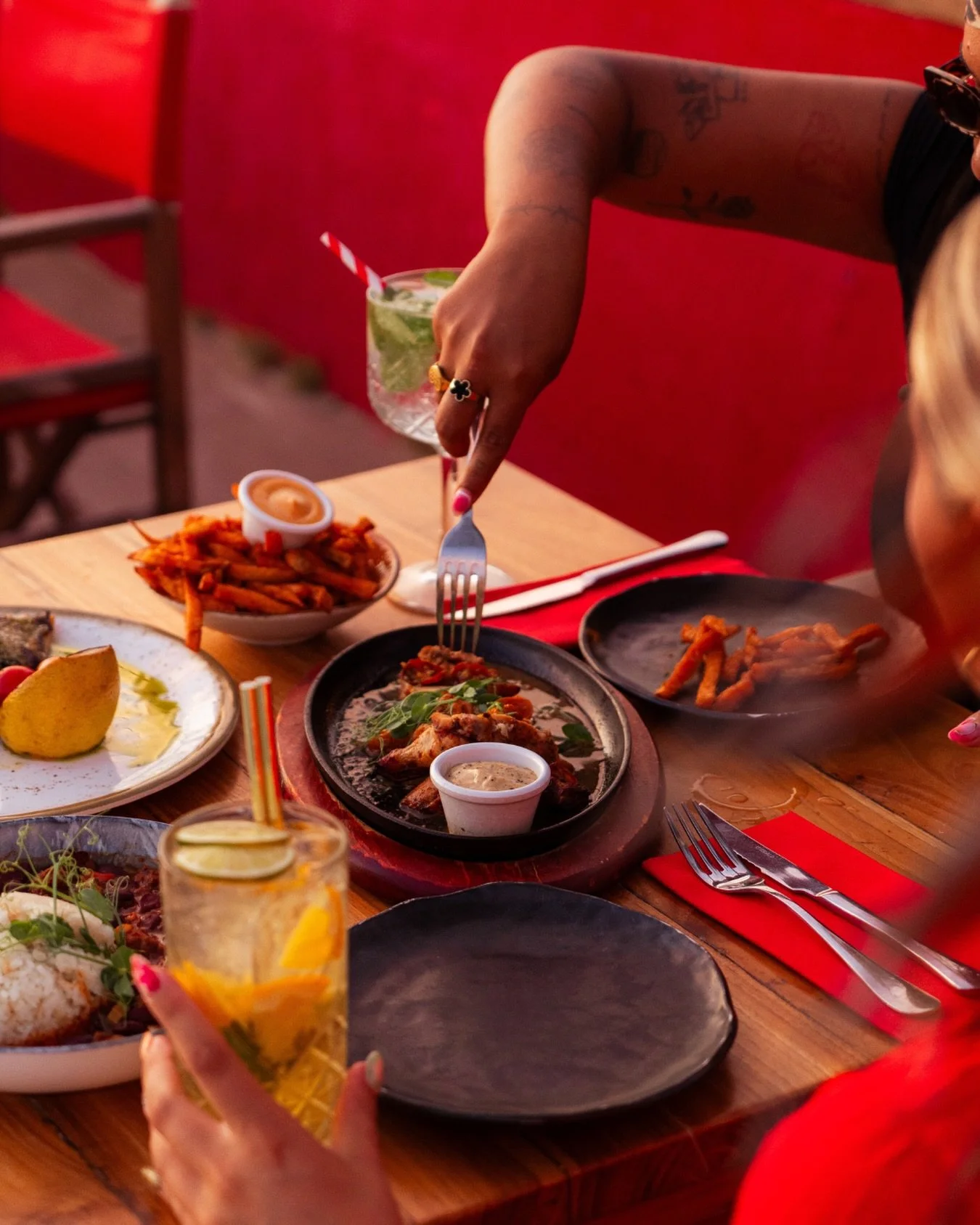 Sharing with your favorite people sounds easy, until you both reach out for the last snack on the plate 👀