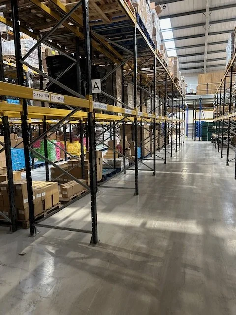 Racking aisle