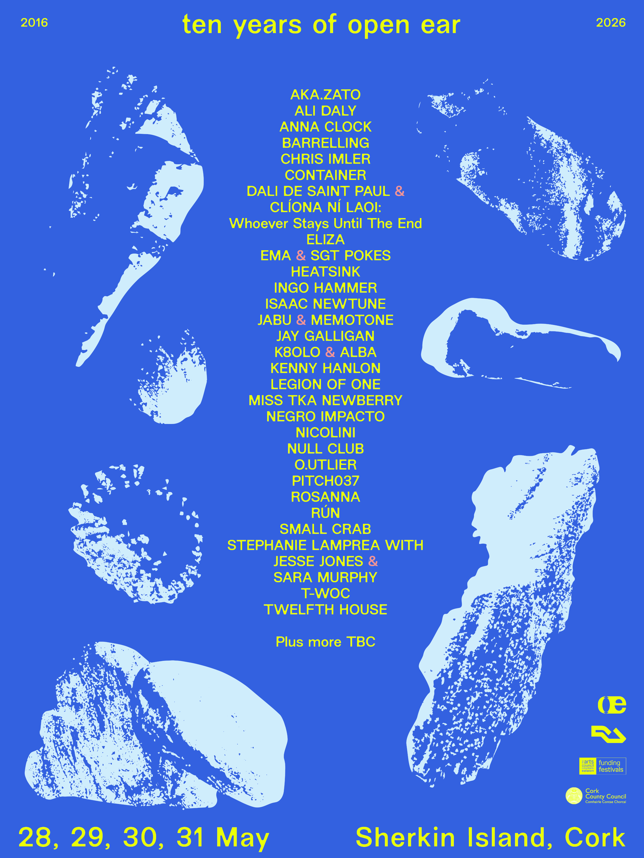 Open Ear returns to Sherkin Island in West Cork this coming June Bank Holiday weekend