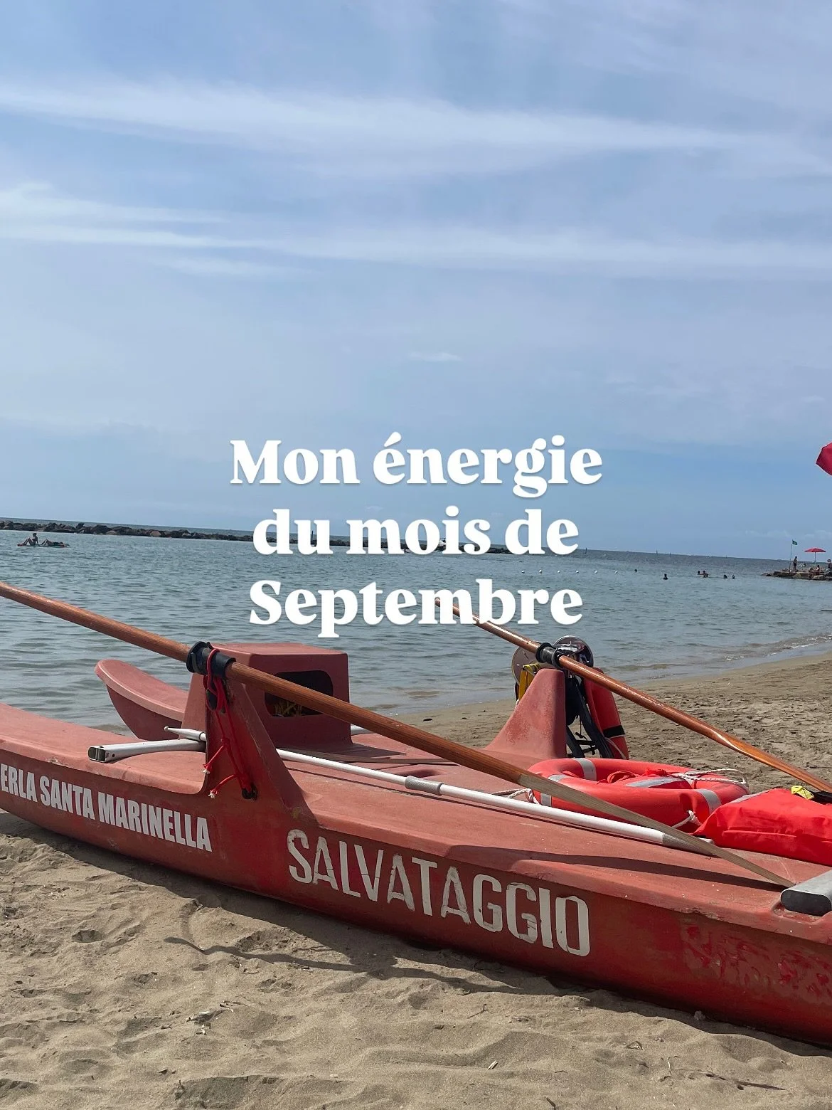 Mes &eacute;nergies du mois de Septembre 🔥 ou comment se &laquo;&nbsp;nourrir&nbsp;&raquo; pour rester align&eacute;e : mon mix parfait 

1- la mer jusqu&rsquo;au bout 🌊
2- ma routine Skincare 
3- les d&icirc;ners en terrasse 🌅
4- Civitavecchia by
