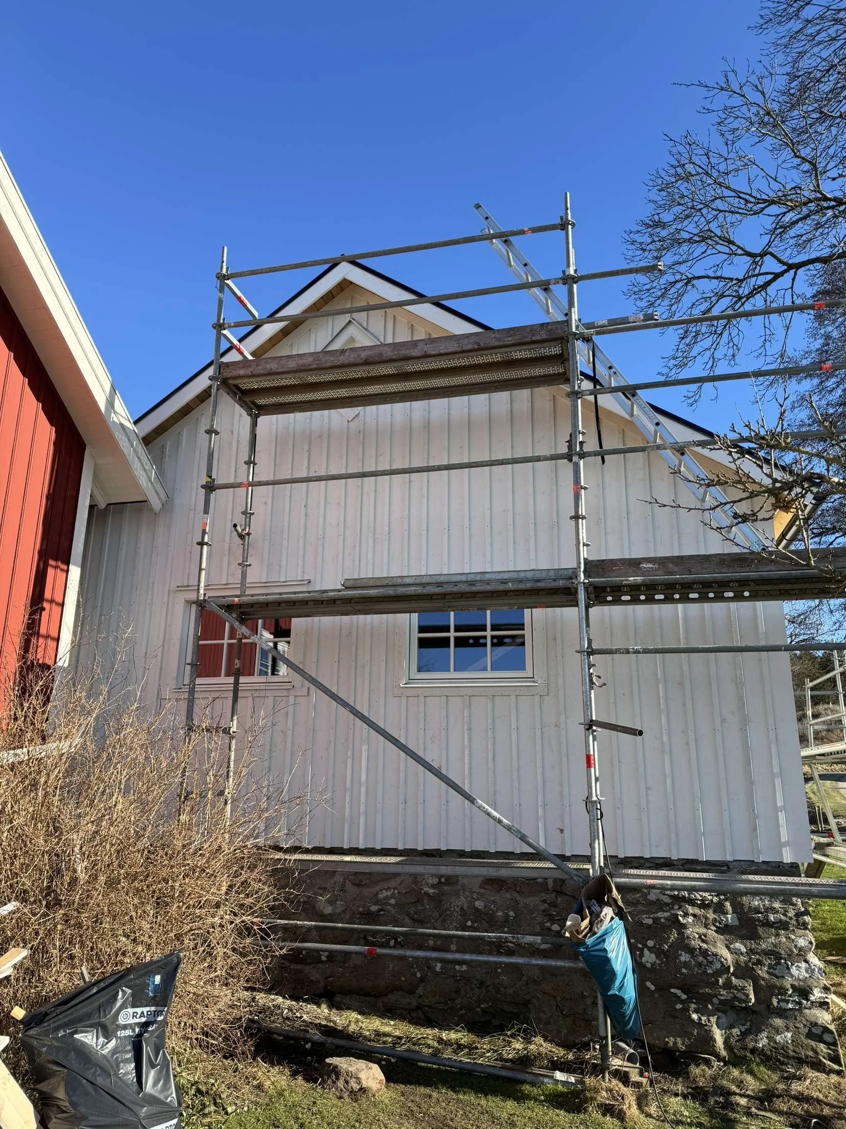 Färdigt på utsidan