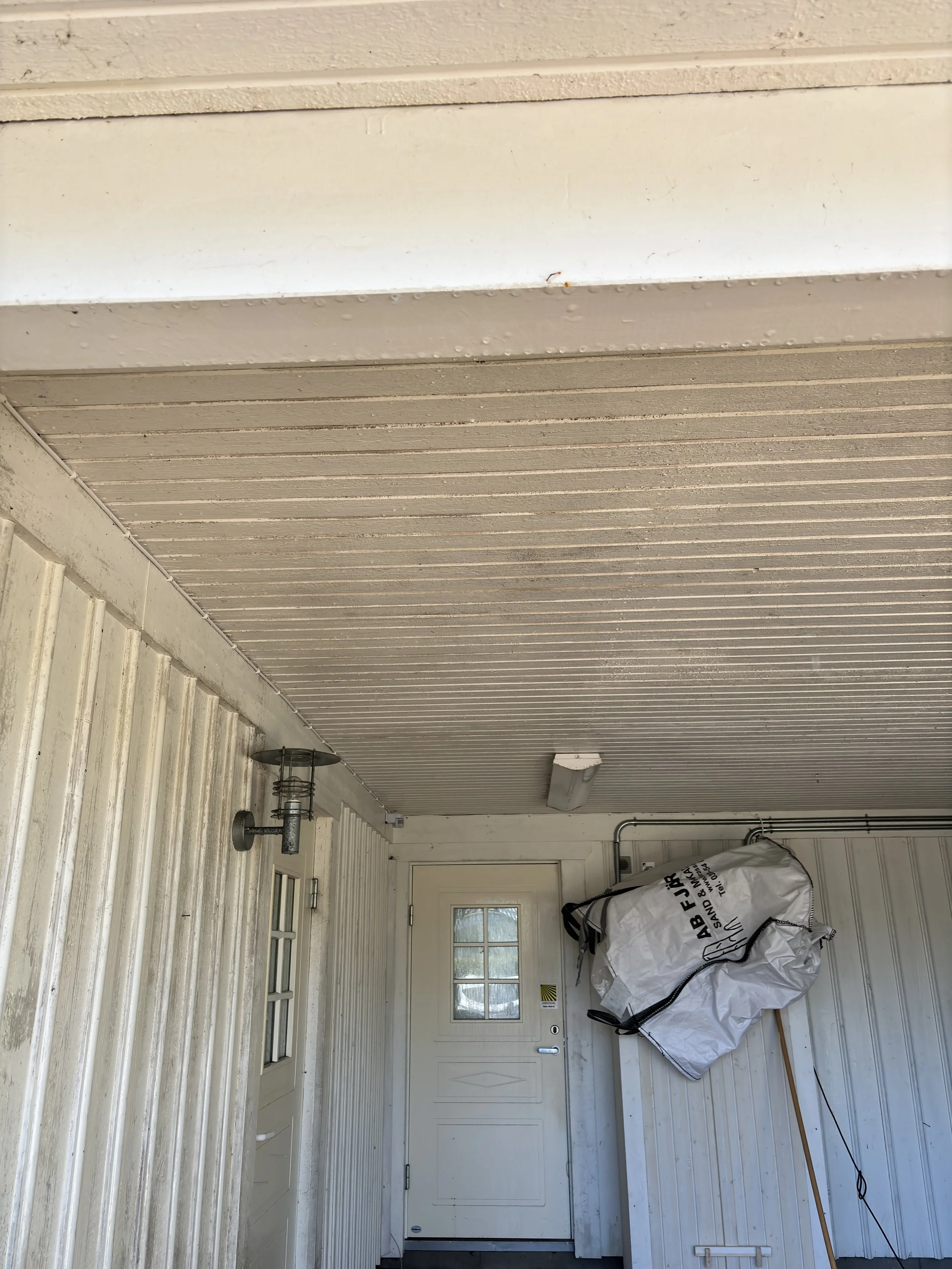 Rengöring svartmögel - Före