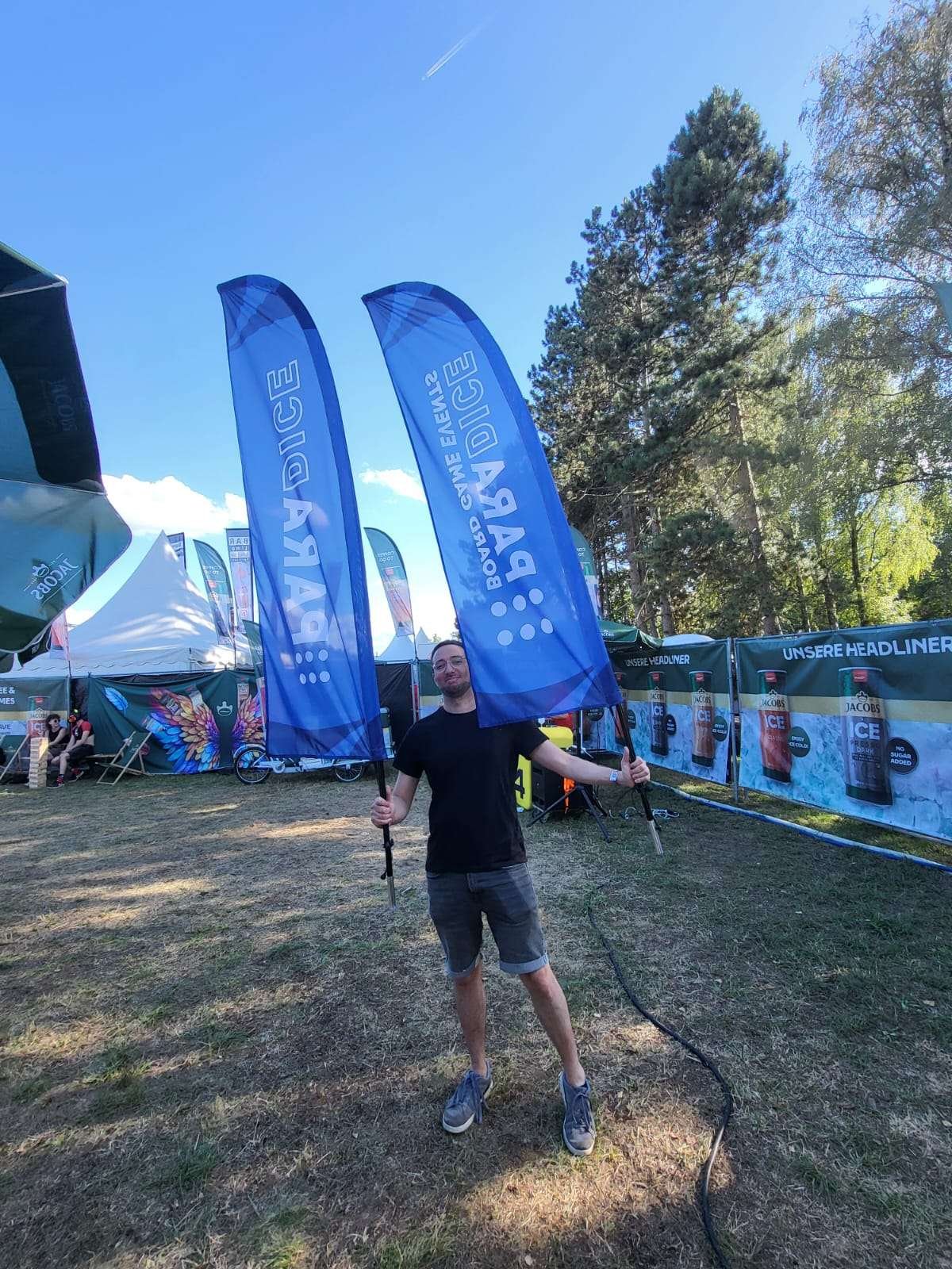 Unsere neuen Beach Flags