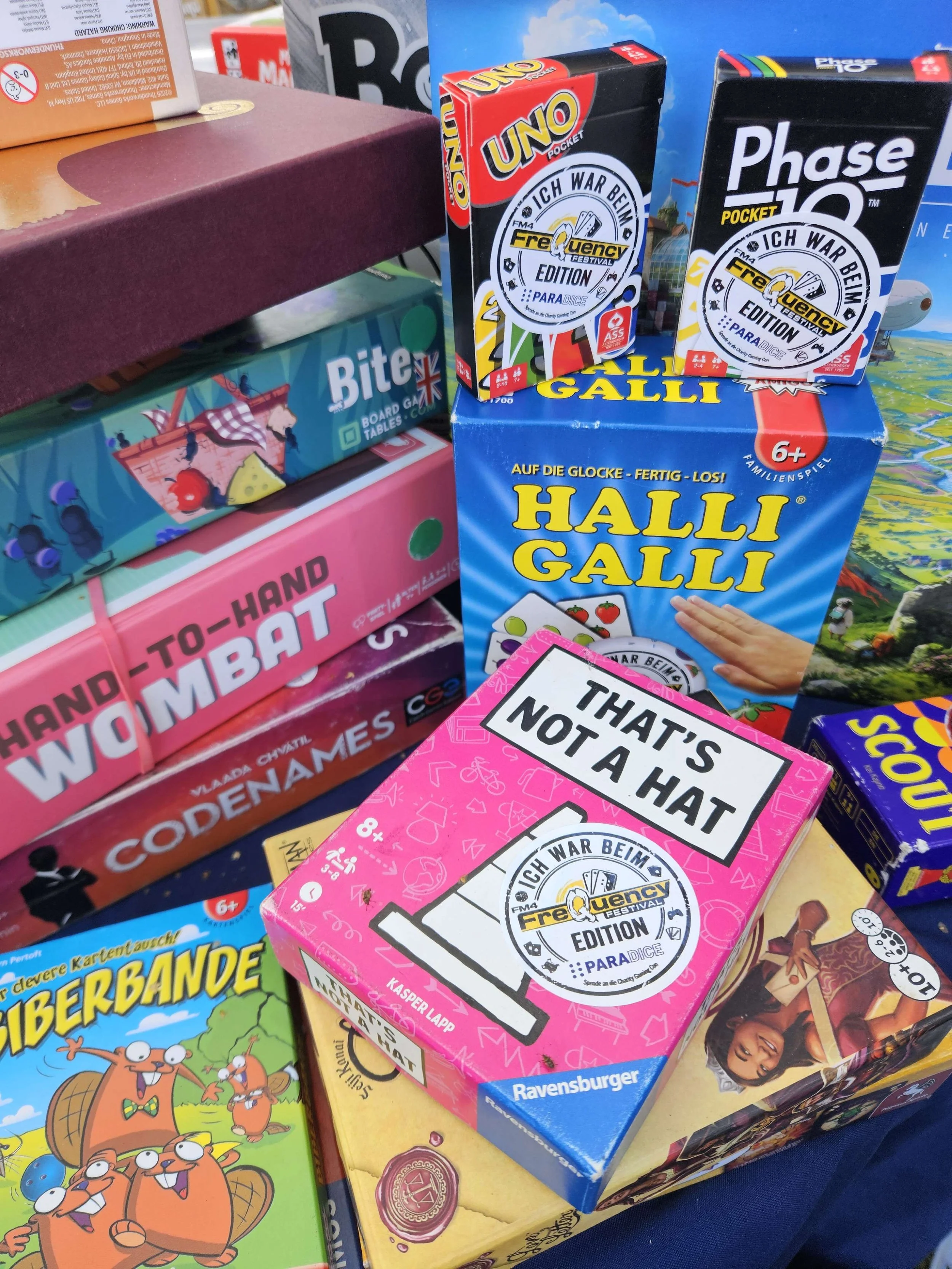 Spieleauswahl am Frequency