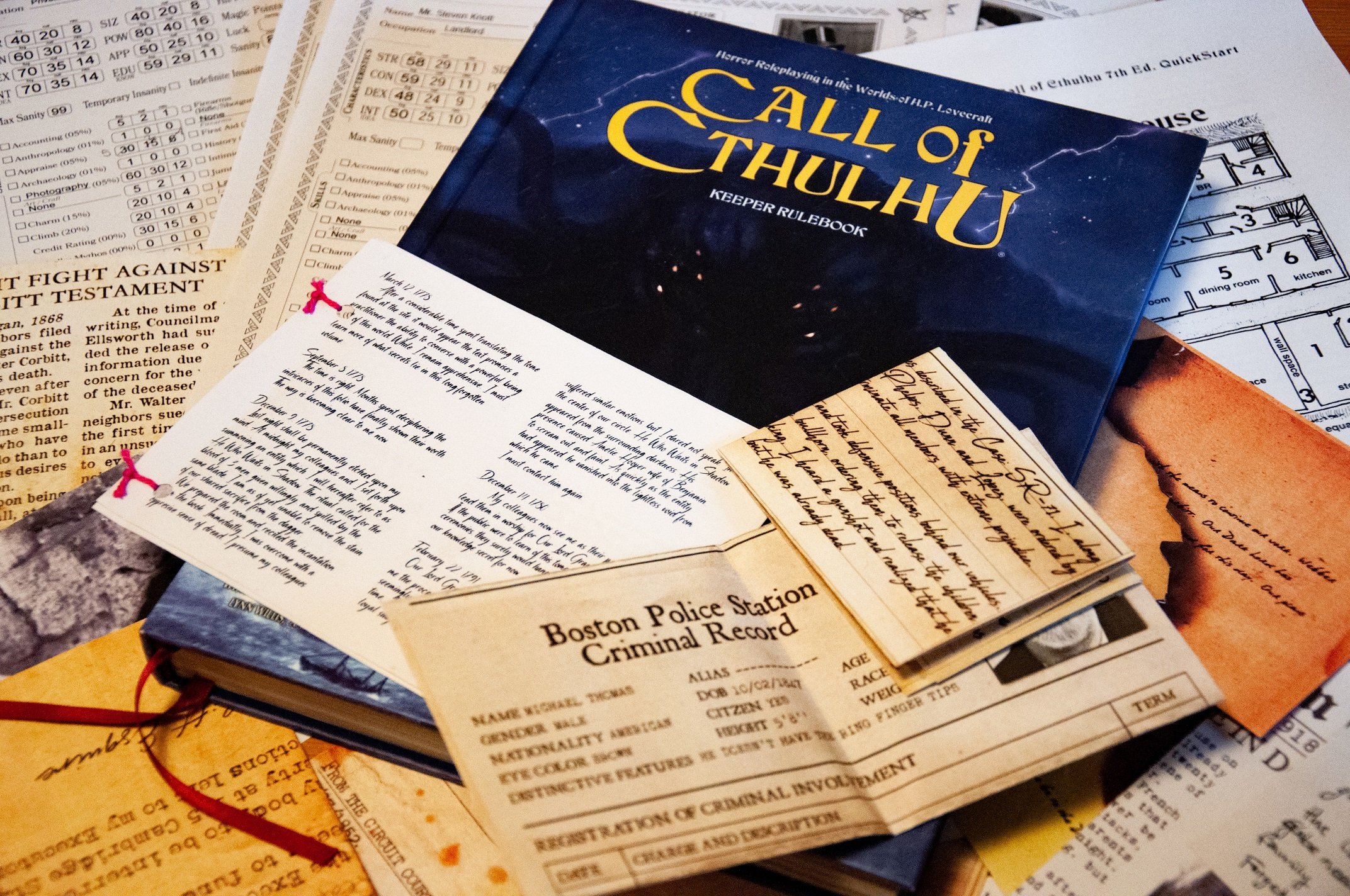 Call of Cthulhu 7e