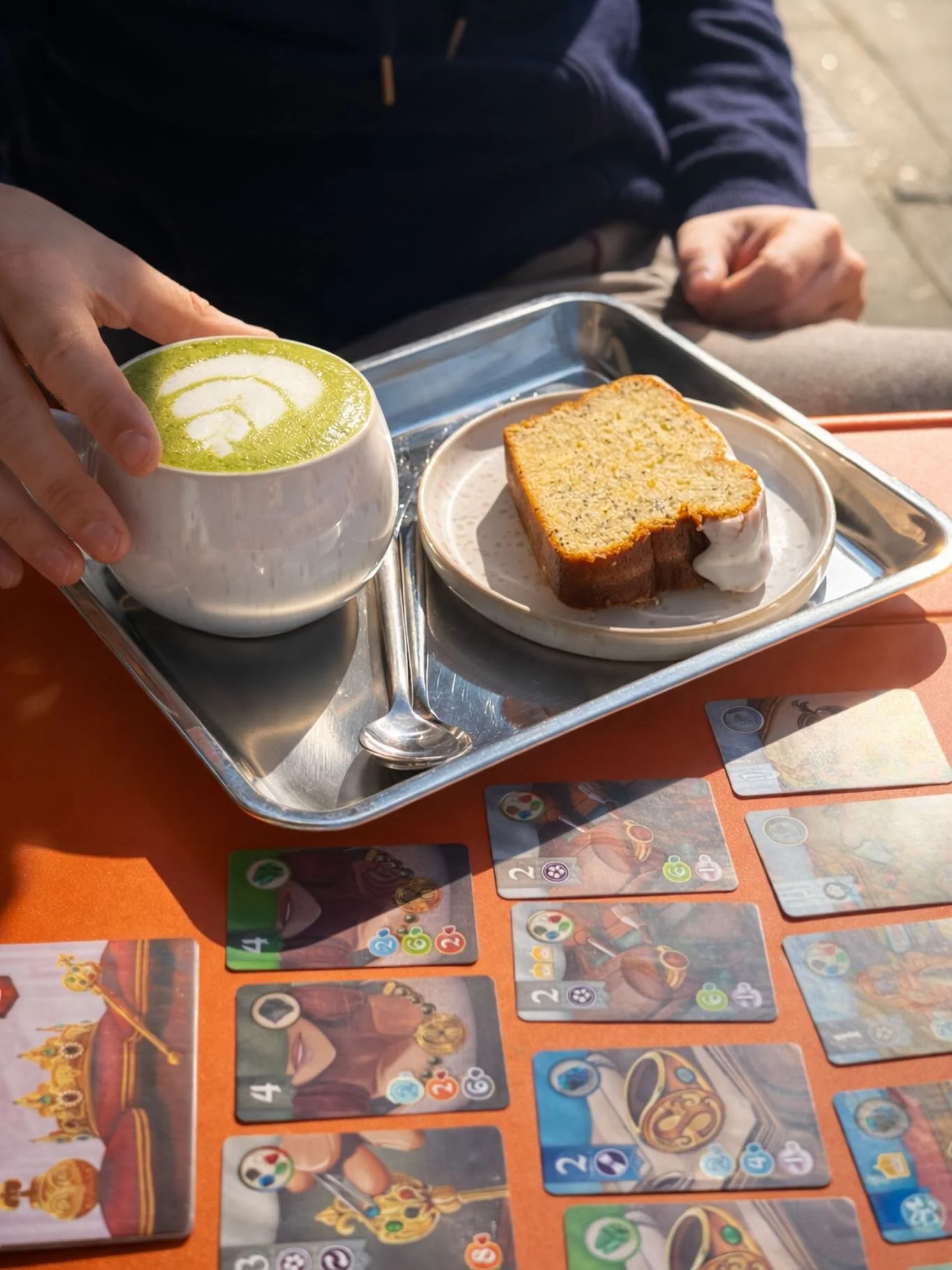 Terrasse, matcha &amp; jeux de soci&eacute;t&eacute;&hellip; le combo parfait 🍵♟️