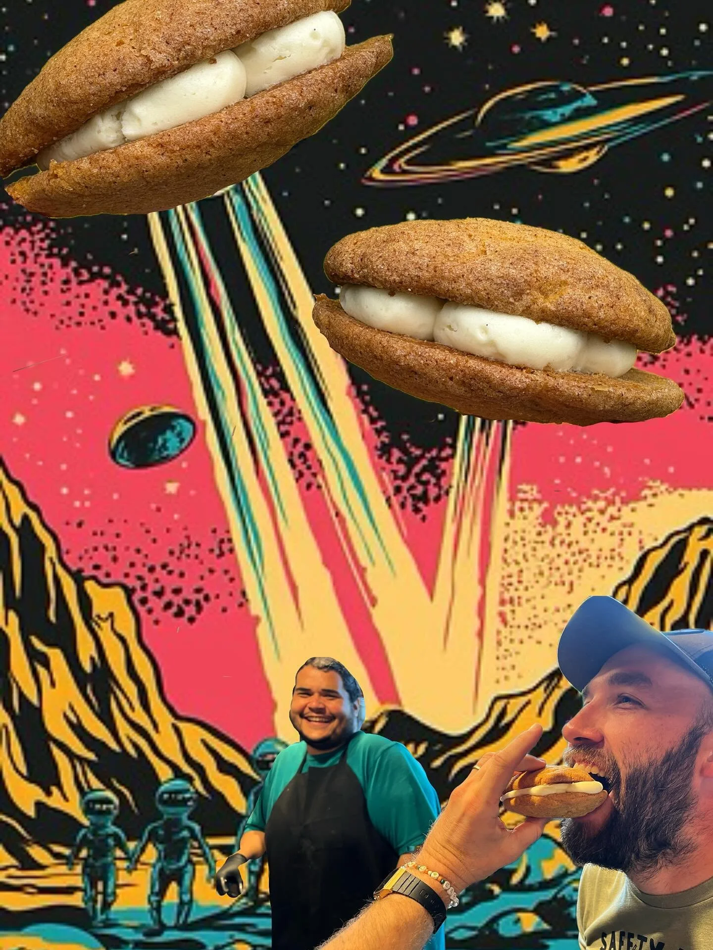 Feeling left behind by the rapture? I can&rsquo;t promise a pumpkin snickerdoodle whoopie pie will fix everything, but maybe you won&rsquo;t mind sticking around while they&rsquo;re around. You can always get beamed up next time!