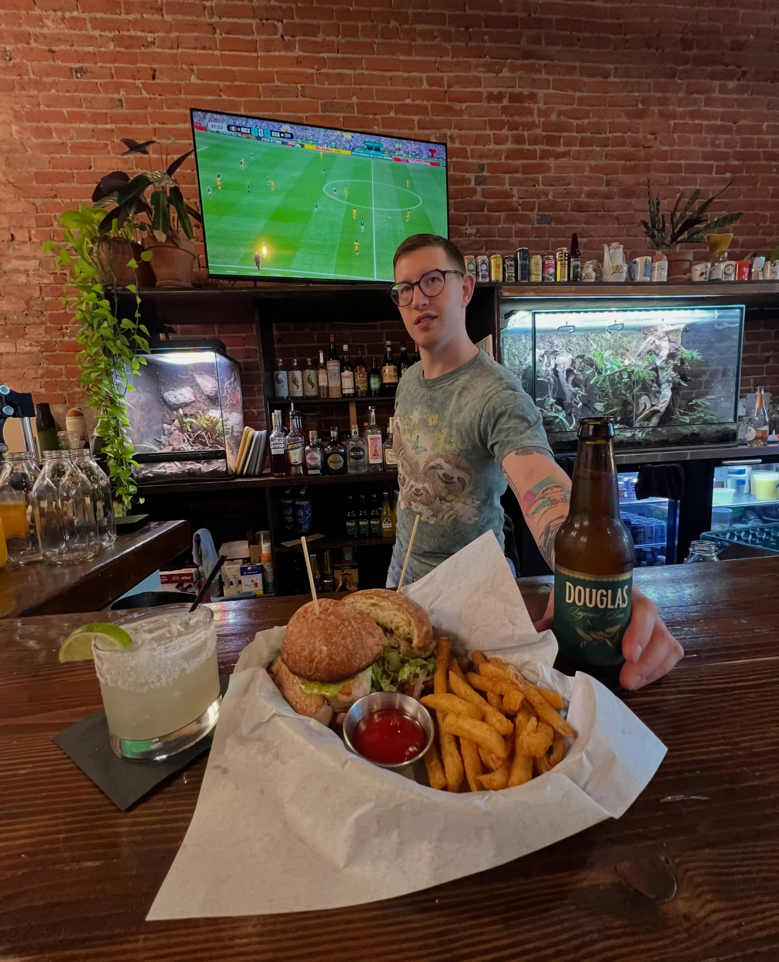 ⚽️🌎 THE WORLD CUP IS HERE! 🌎⚽️

Grab your crew and catch all the action at Three Hearts! 🏟️

World Cup Specials During Every Match:
🍸 $1 OFF Espresso Martinis
🍹 $1 OFF Margaritas
🥃 $1 OFF Negronis
🍺 $3 bottles of Douglas

Thurs, Jun 11: Mexico