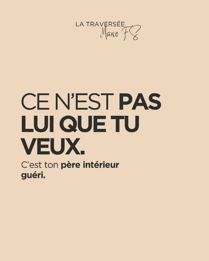 Tu penses que tu cherches l’amour.
Mais en réalité… tu cherches une réparation.
Tu veux un regard qui t’apaise.
Un homme qui reste.
Un lien où tu pourrais enfin relâcher tout ce que tu tiens depui